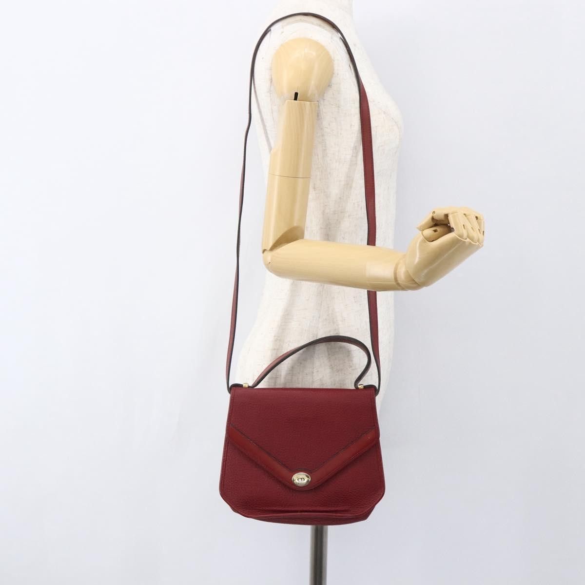 Dior Christian Dior Vintage Handbag Leather Size ONE SIZE - 12 Thumbnail
