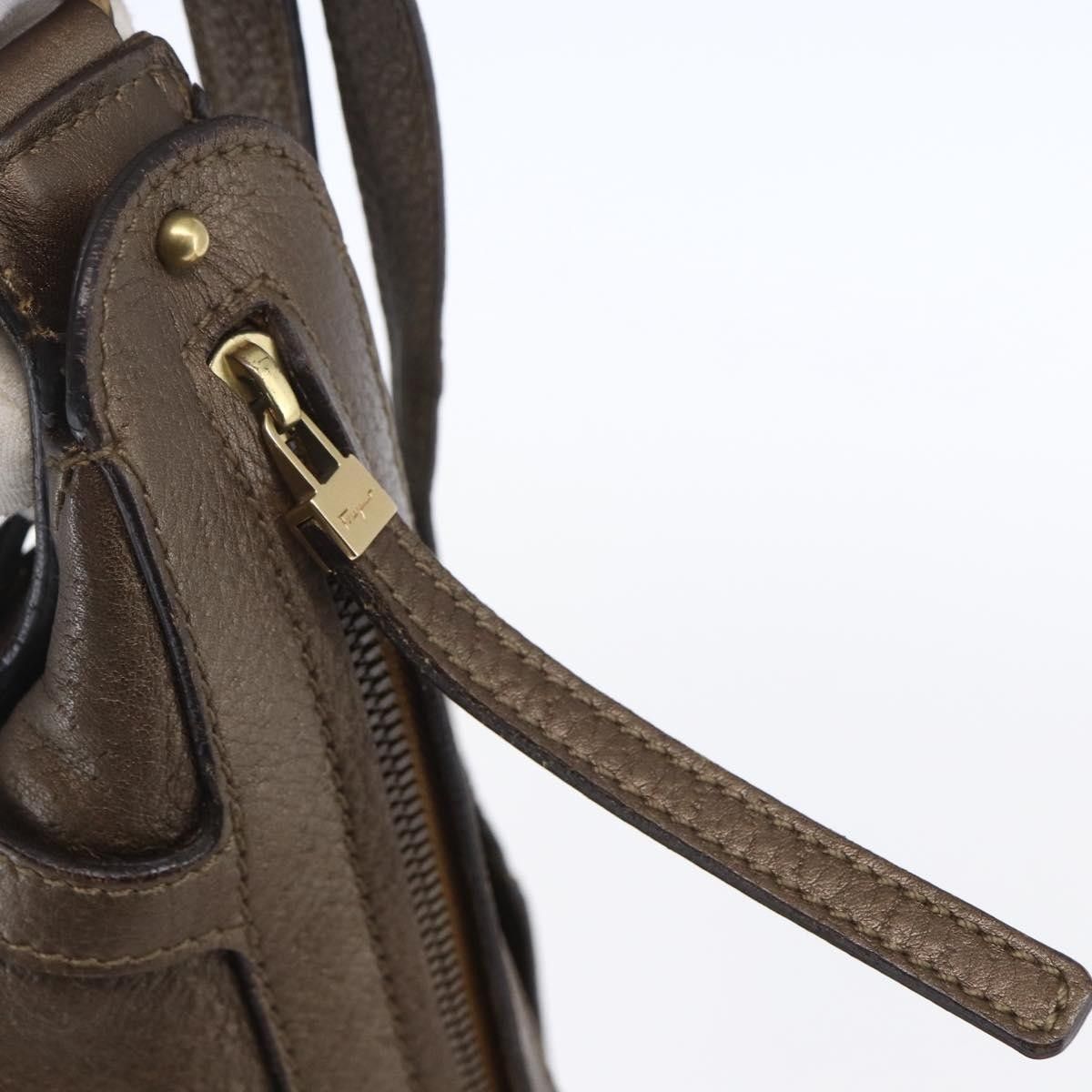 Salvatore Ferragamo Salvatore Ferragamo Vintage Leather Size ONE SIZE - 12 Thumbnail