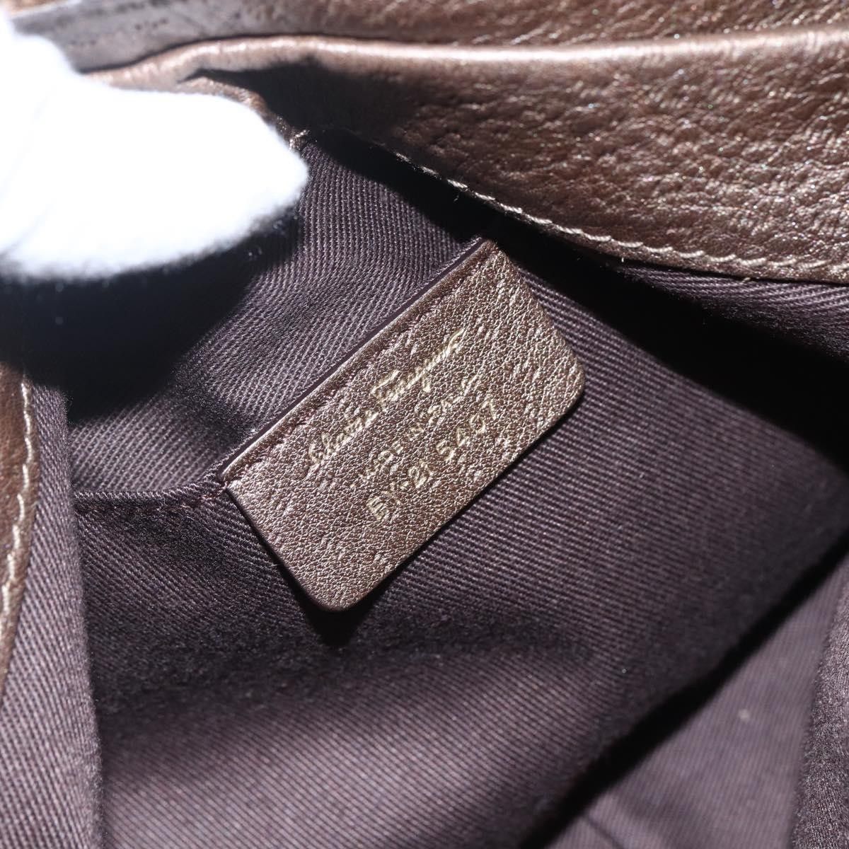 Salvatore Ferragamo Salvatore Ferragamo Vintage Leather Size ONE SIZE - 6 Thumbnail