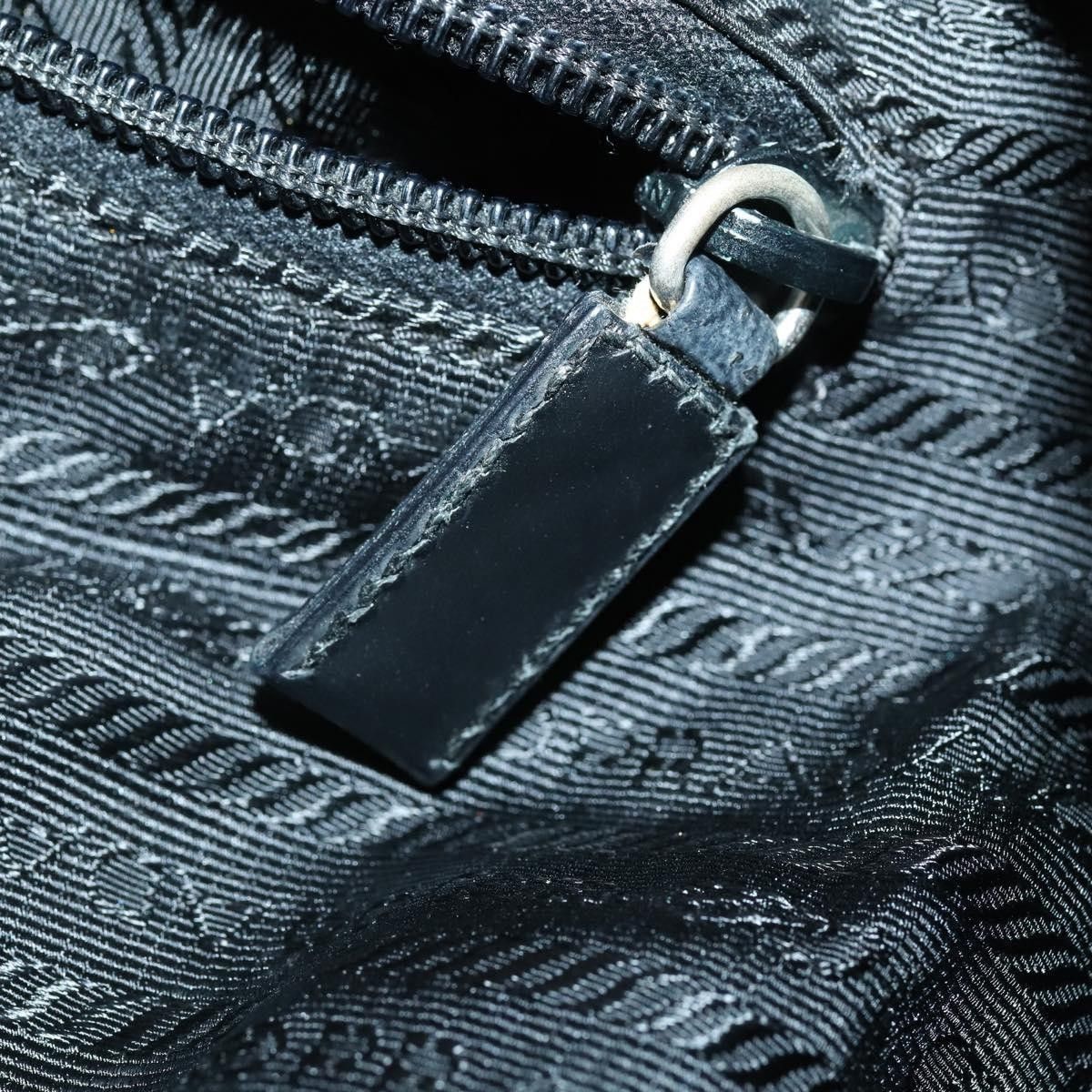 Prada Prada Vela Double Front Pocket Backpack Tessuto with Saffiano Leather Size ONE SIZE - 15 Thumbnail