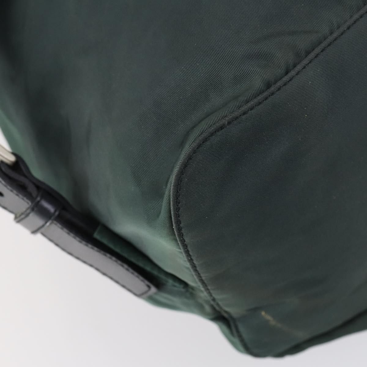 Prada Prada Vela Double Front Pocket Backpack Tessuto with Saffiano Leather Size ONE SIZE - 12 Thumbnail