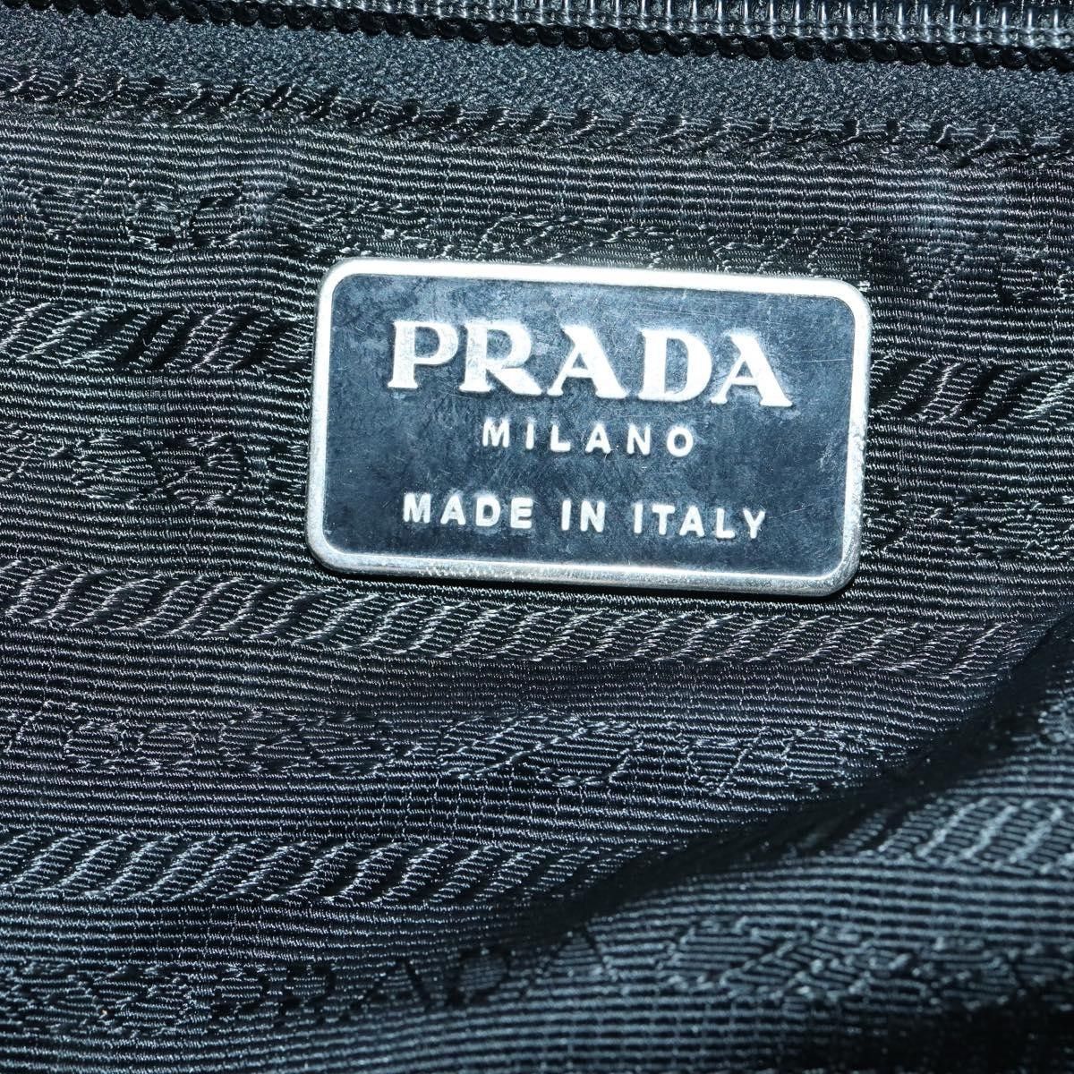 Prada Prada Vela Double Front Pocket Backpack Tessuto with Saffiano Leather Size ONE SIZE - 6 Thumbnail