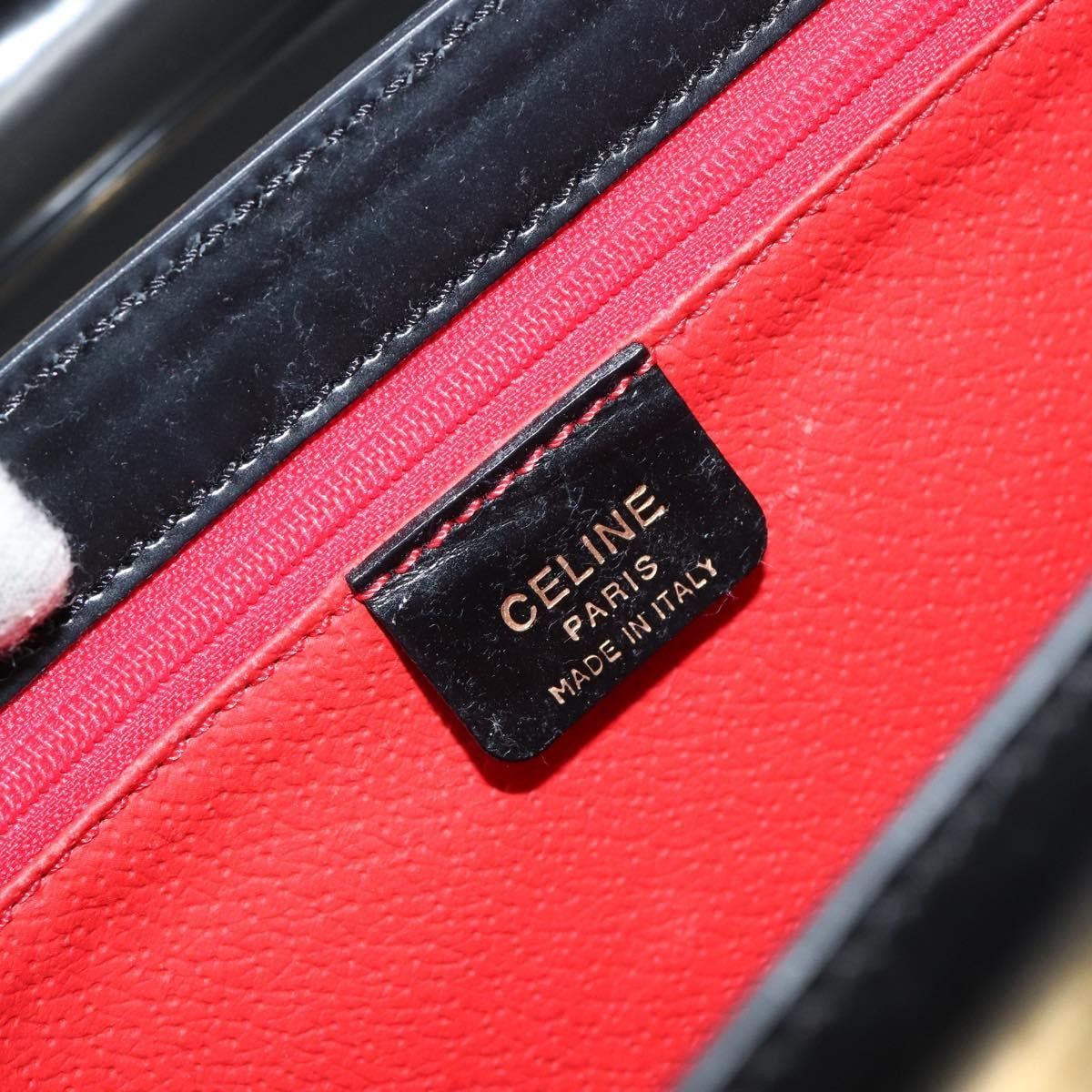 Celine Celine Vintage Convertible Turnlock Top Handle Bag Leather Size ONE SIZE - 7 Thumbnail