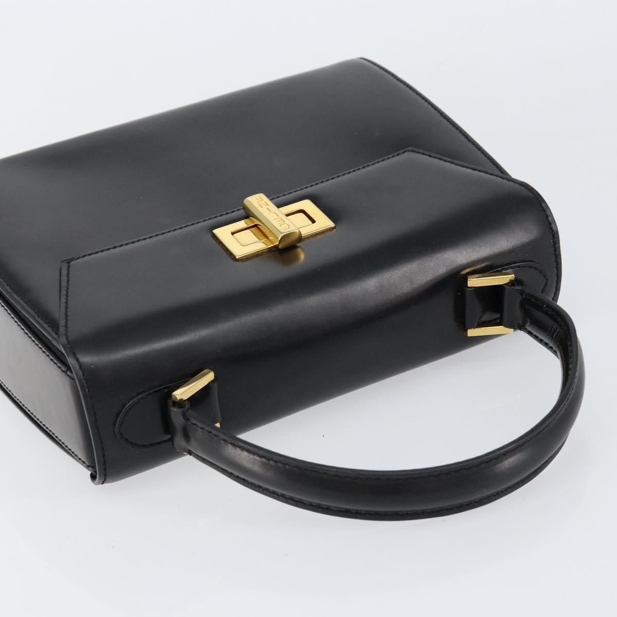 Celine Celine Vintage Convertible Turnlock Top Handle Bag Leather Size ONE SIZE - 8 Thumbnail