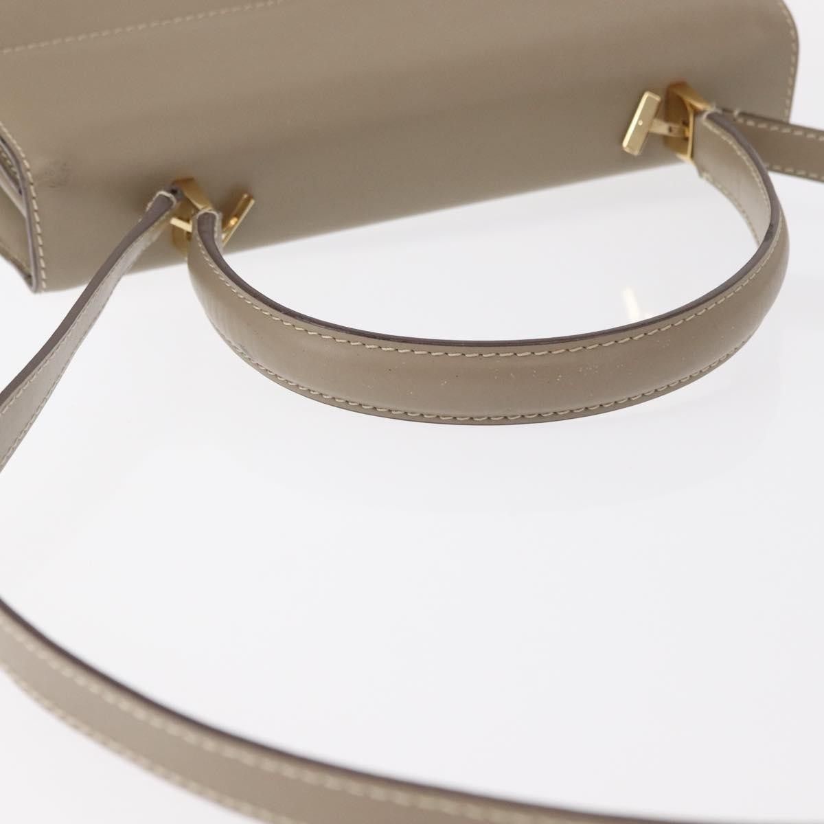 Salvatore Ferragamo Salvatore Ferragamo Gancini Top Handle Flap Bag Leather Size ONE SIZE - 14 Thumbnail