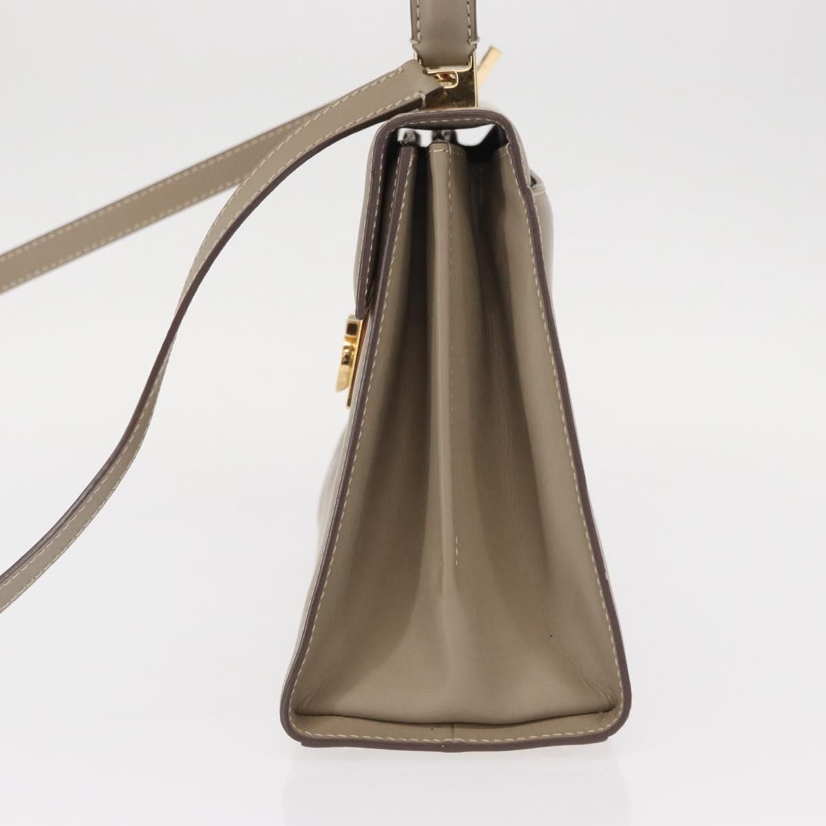 Salvatore Ferragamo Salvatore Ferragamo Gancini Top Handle Flap Bag Leather Size ONE SIZE - 3 Thumbnail