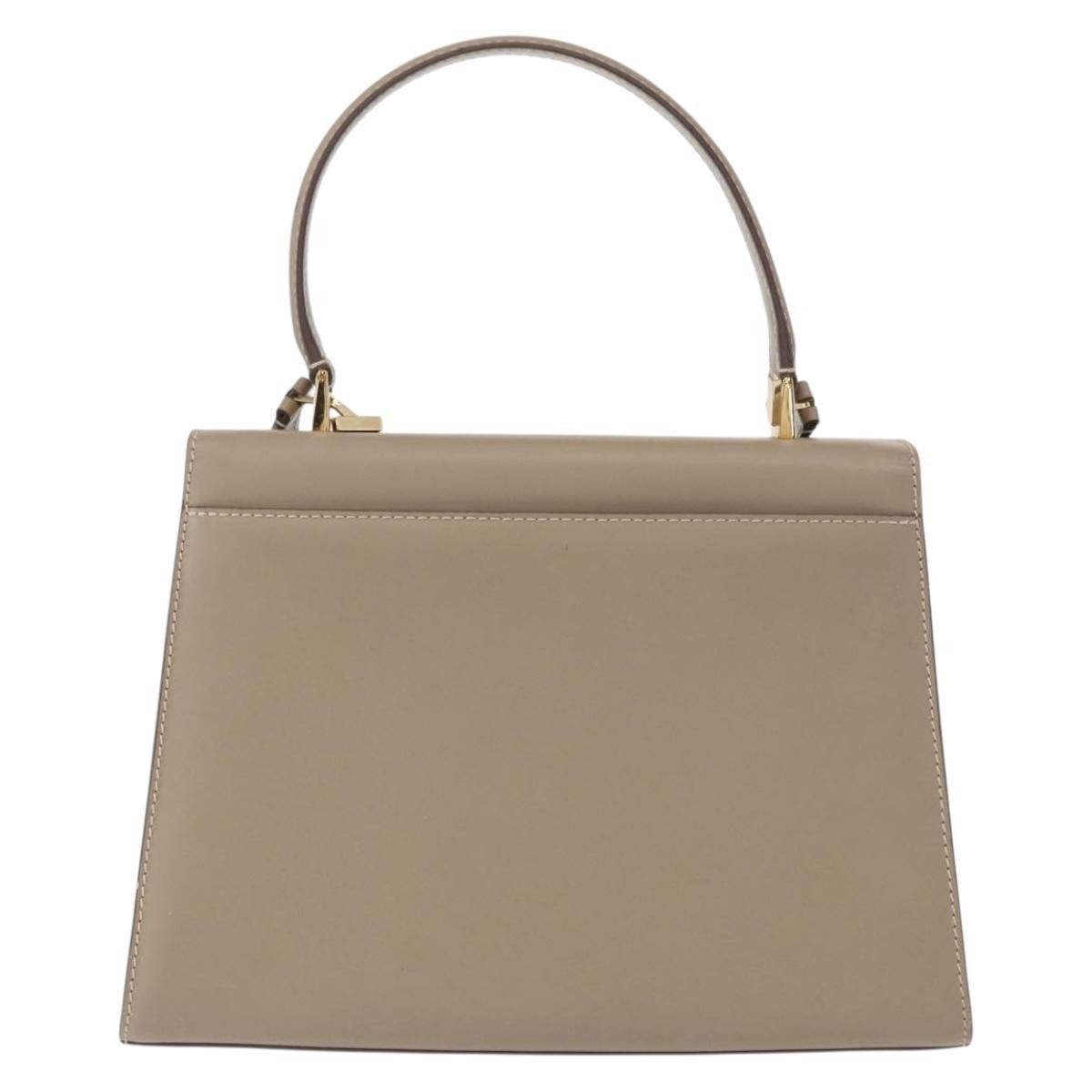 Salvatore Ferragamo Salvatore Ferragamo Gancini Top Handle Flap Bag Leather Size ONE SIZE - 2 Thumbnail