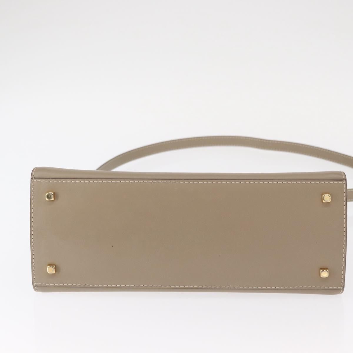 Salvatore Ferragamo Salvatore Ferragamo Gancini Top Handle Flap Bag Leather Size ONE SIZE - 18 Thumbnail