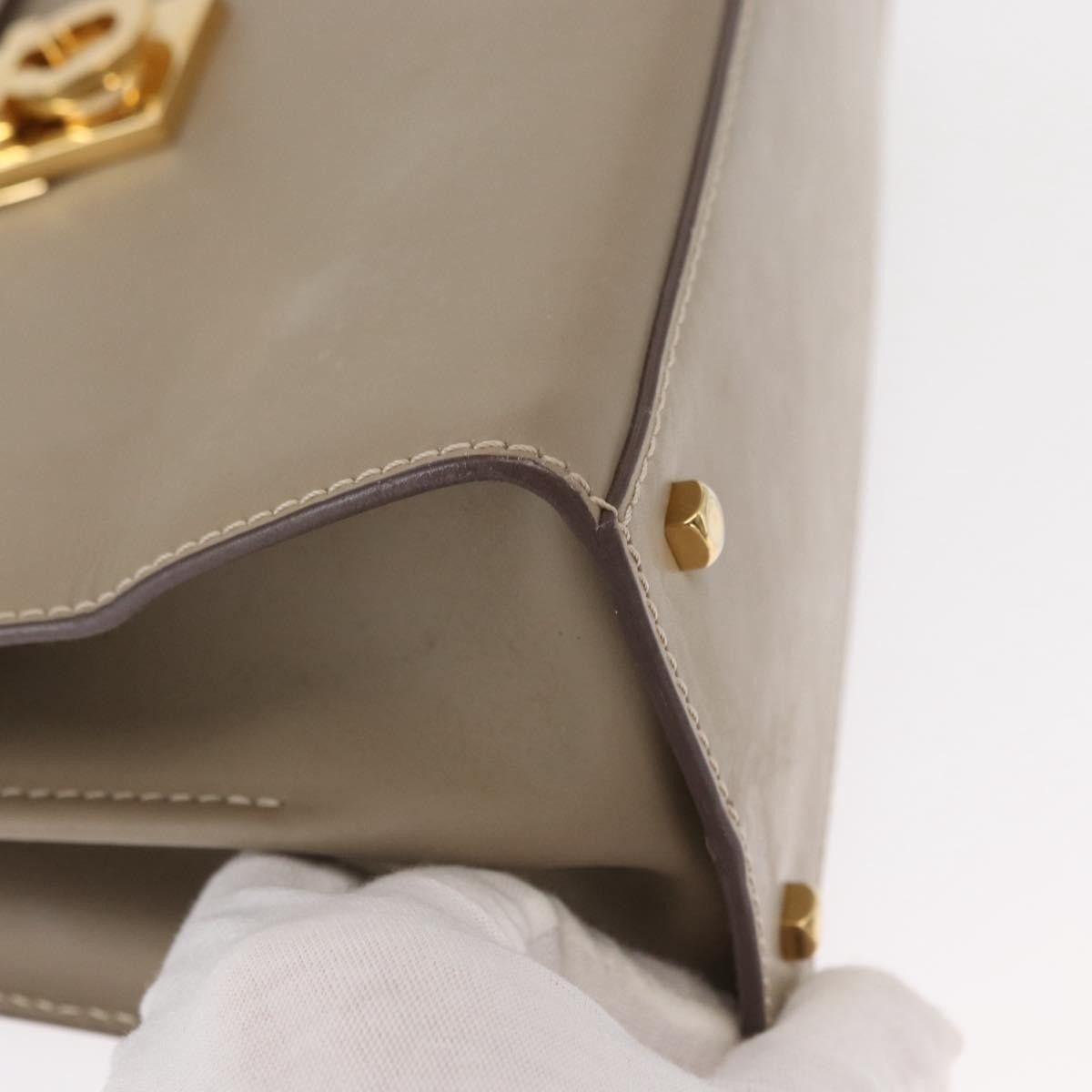 Salvatore Ferragamo Salvatore Ferragamo Gancini Top Handle Flap Bag Leather Size ONE SIZE - 10 Thumbnail