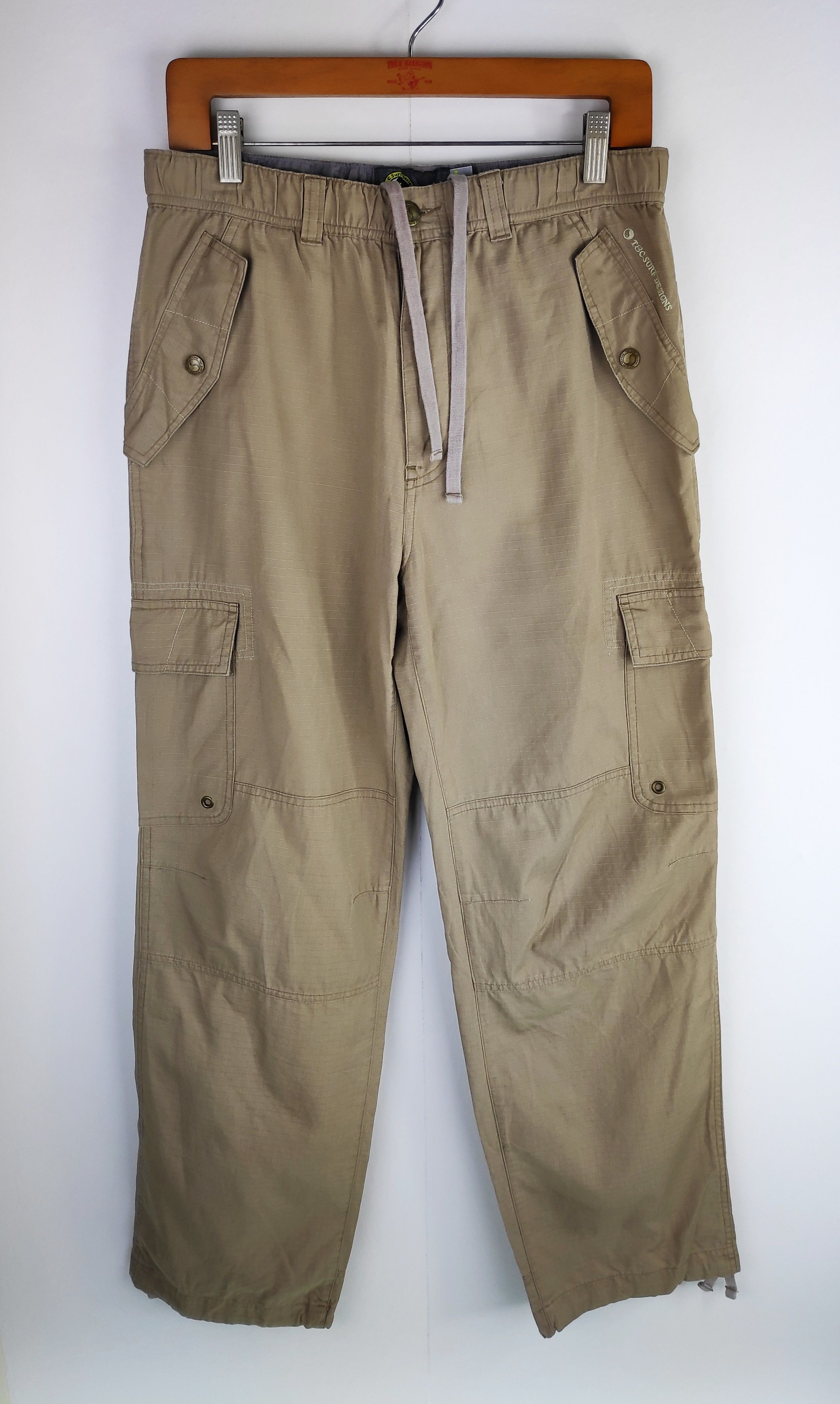 T & C Town and Country Surf Design Cargo Pants Drawstring