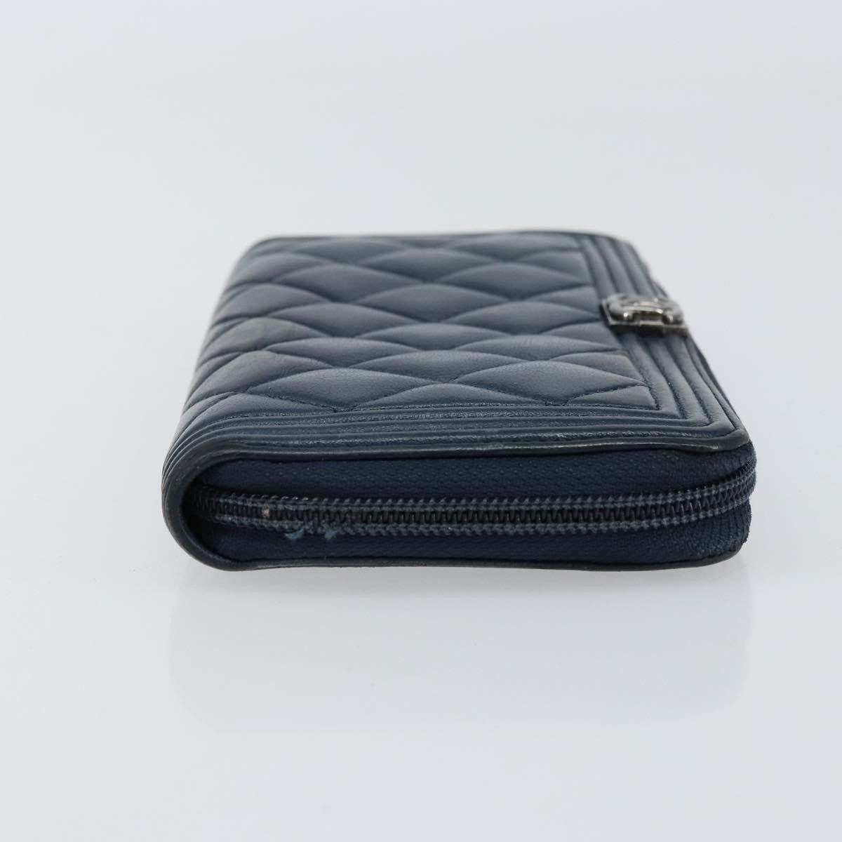 Chanel Chanel Boy Yen Wallet Quilted Lambskin Size ONE SIZE - 3 Thumbnail