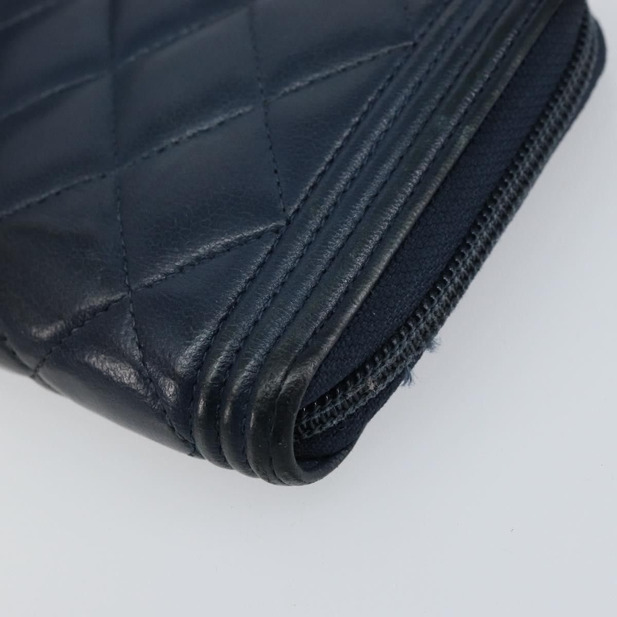 Chanel Chanel Boy Yen Wallet Quilted Lambskin Size ONE SIZE - 10 Thumbnail