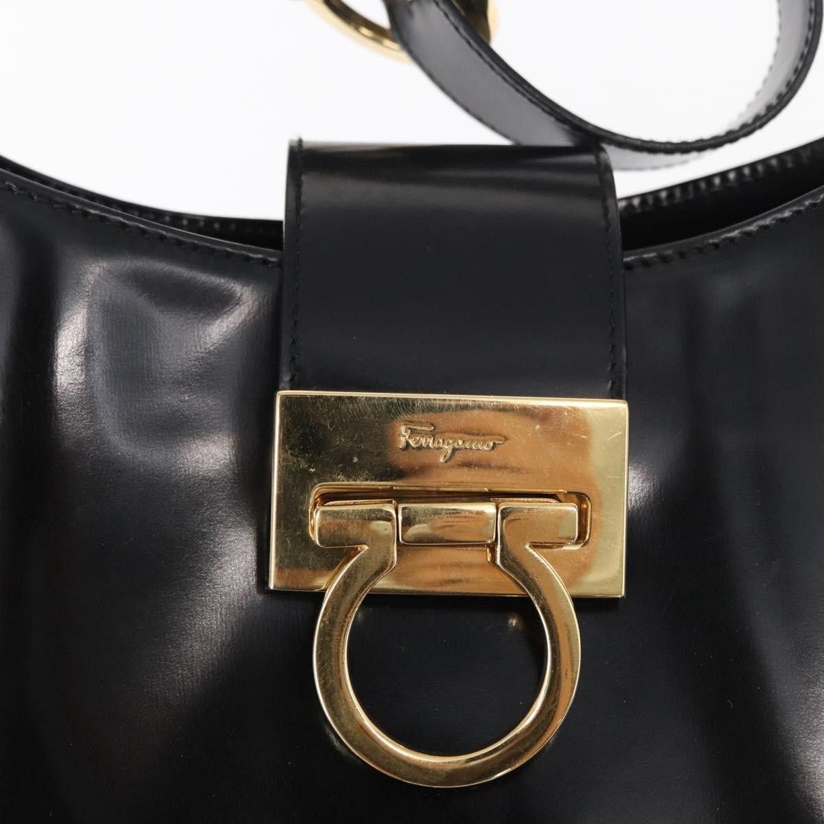 Salvatore Ferragamo Salvatore Ferragamo Gancini Shoulder Bag Leather Size ONE SIZE - 12 Thumbnail