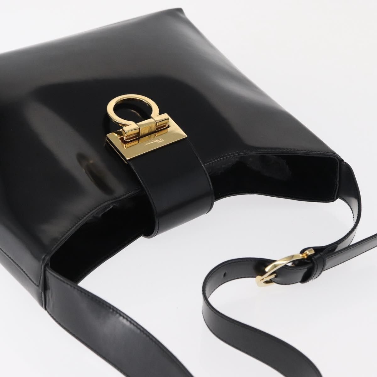 Salvatore Ferragamo Salvatore Ferragamo Gancini Shoulder Bag Leather Size ONE SIZE - 15 Thumbnail