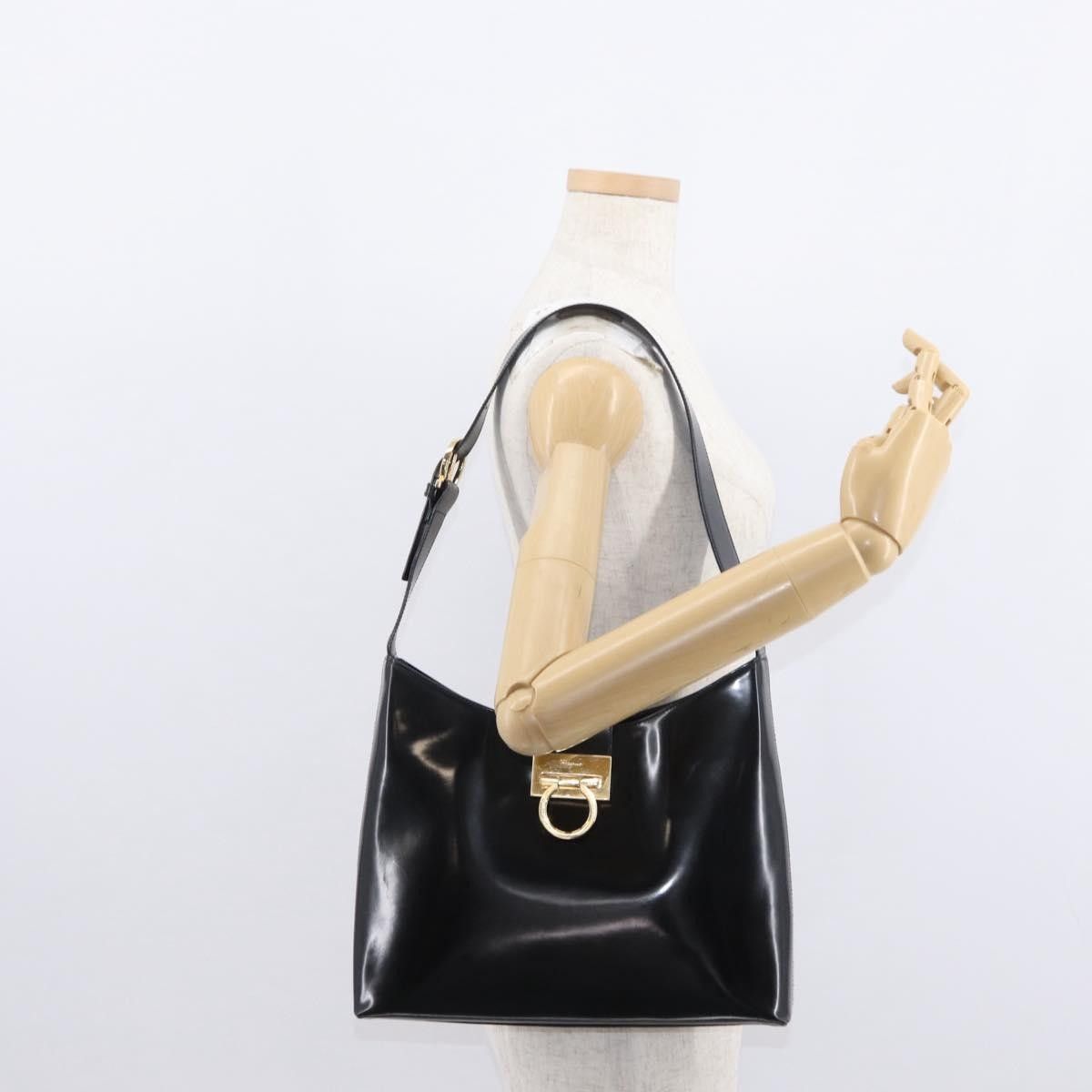 Salvatore Ferragamo Salvatore Ferragamo Gancini Shoulder Bag Leather Size ONE SIZE - 13 Thumbnail
