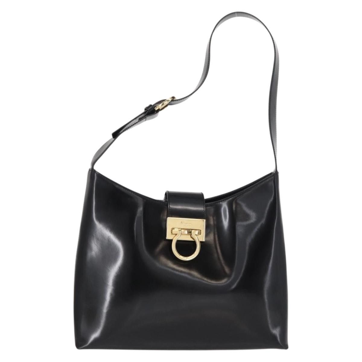 Salvatore Ferragamo Salvatore Ferragamo Gancini Shoulder Bag Leather Size ONE SIZE - 17 Thumbnail