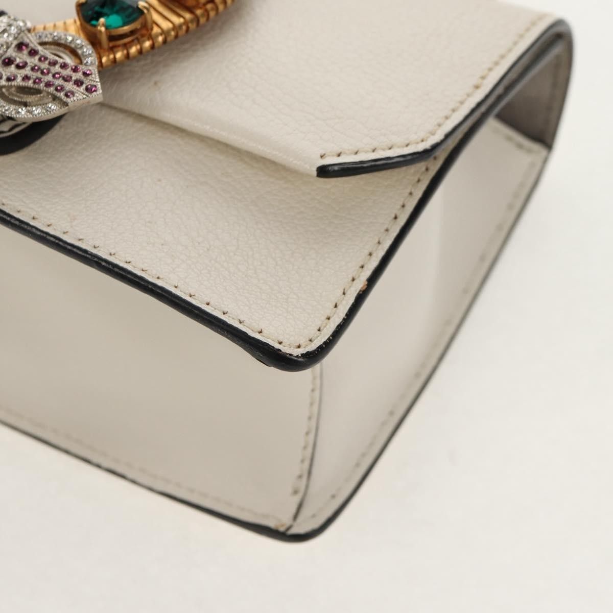Miu Miu Miu Miu Madras Crystal Buckle Leather Size ONE SIZE - 10 Thumbnail