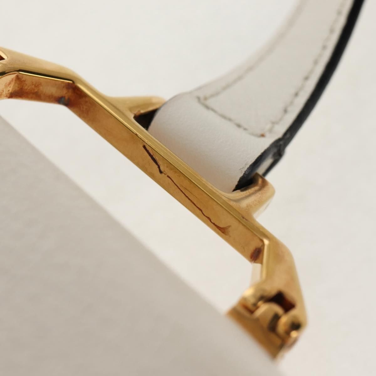 Miu Miu Miu Miu Madras Crystal Buckle Leather Size ONE SIZE - 14 Thumbnail
