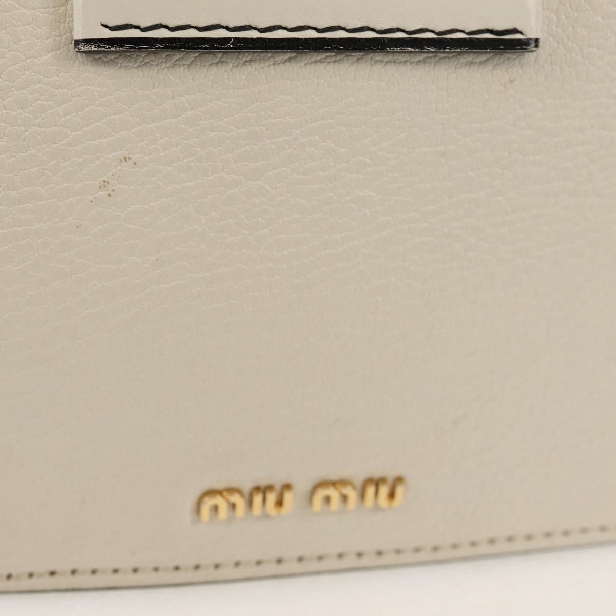 Miu Miu Miu Miu Madras Crystal Buckle Leather Size ONE SIZE - 20 Thumbnail