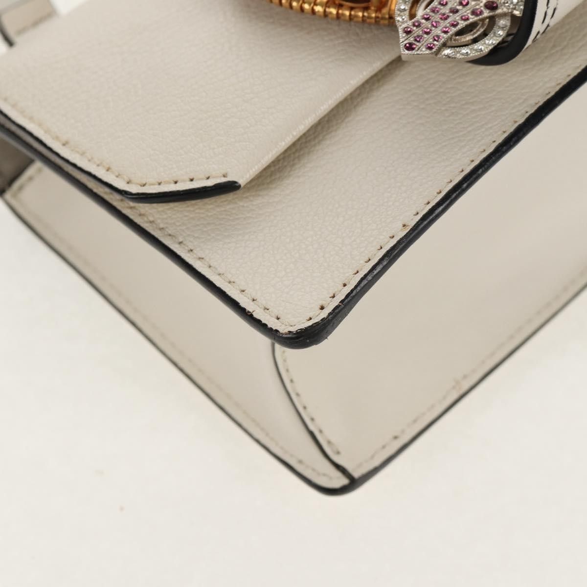 Miu Miu Miu Miu Madras Crystal Buckle Leather Size ONE SIZE - 9 Thumbnail