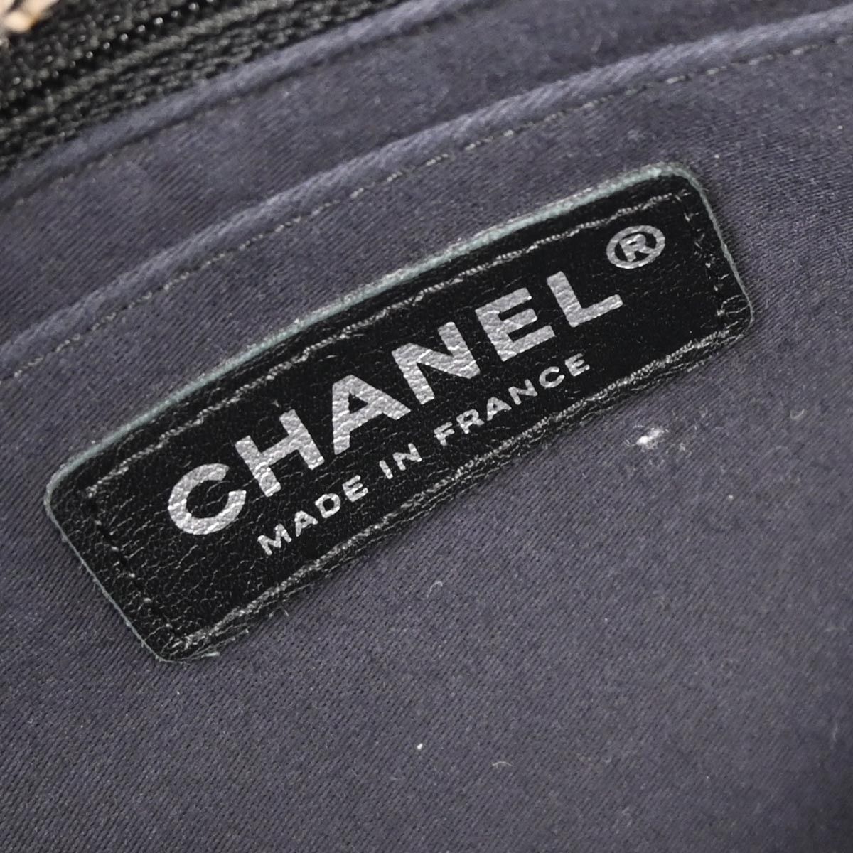Chanel Chanel Vintage CC Chain Flap Bag Tweed Size ONE SIZE - 4 Thumbnail