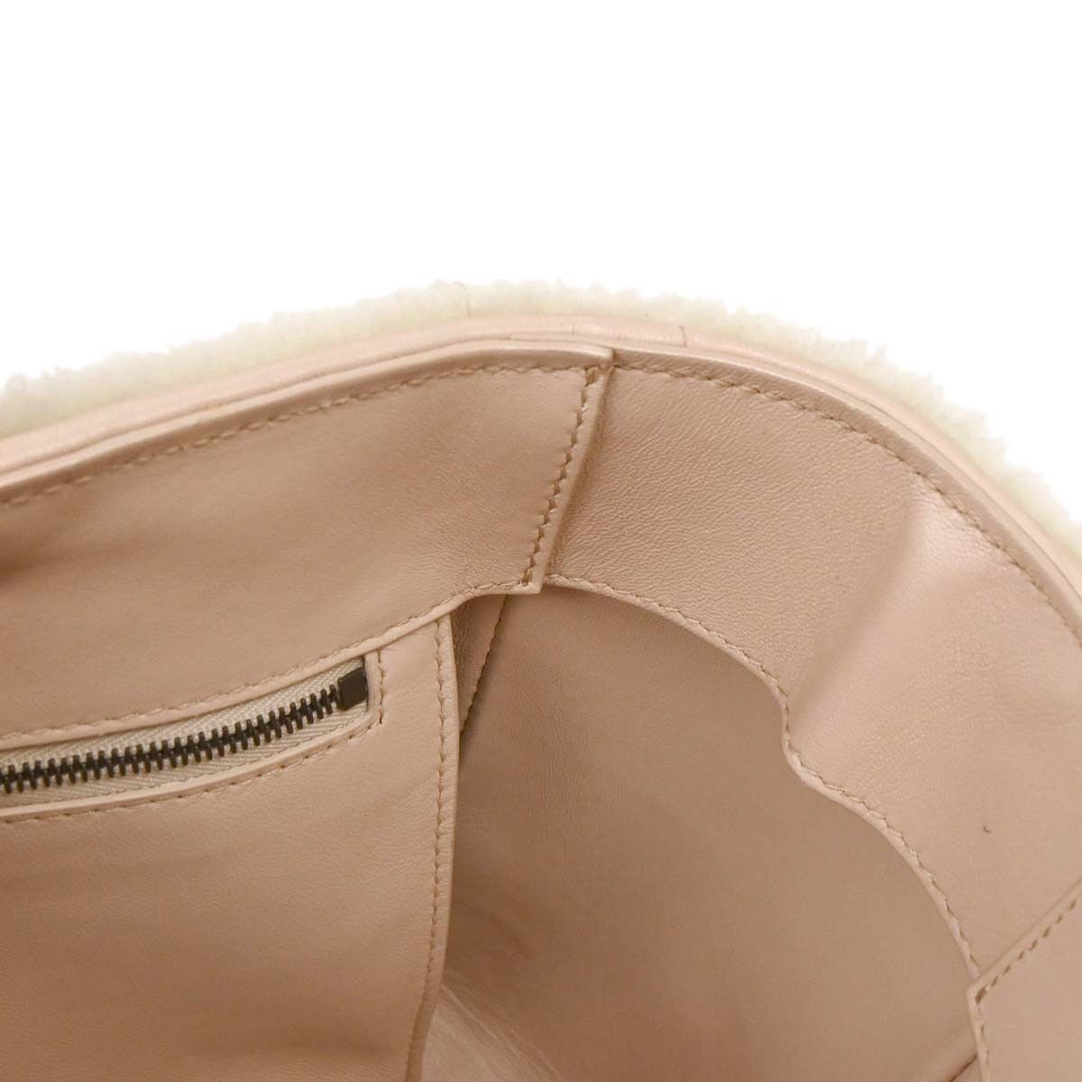 Balenciaga Balenciaga Papier A6 Zip Around Classic Studs Bag Shearling Size ONE SIZE - 10 Thumbnail