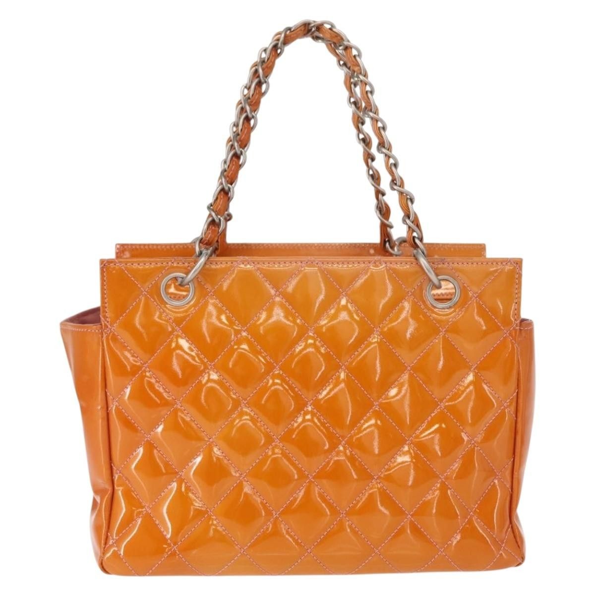 Chanel Chanel Vintage Petite Timeless Tote Quilted Patent Size ONE SIZE - 2 Thumbnail