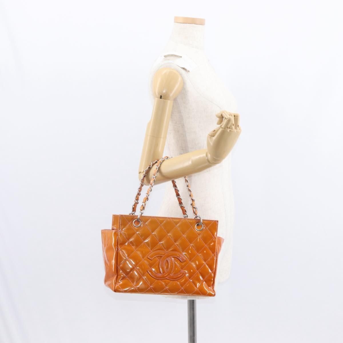 Chanel Chanel Vintage Petite Timeless Tote Quilted Patent Size ONE SIZE - 15 Thumbnail