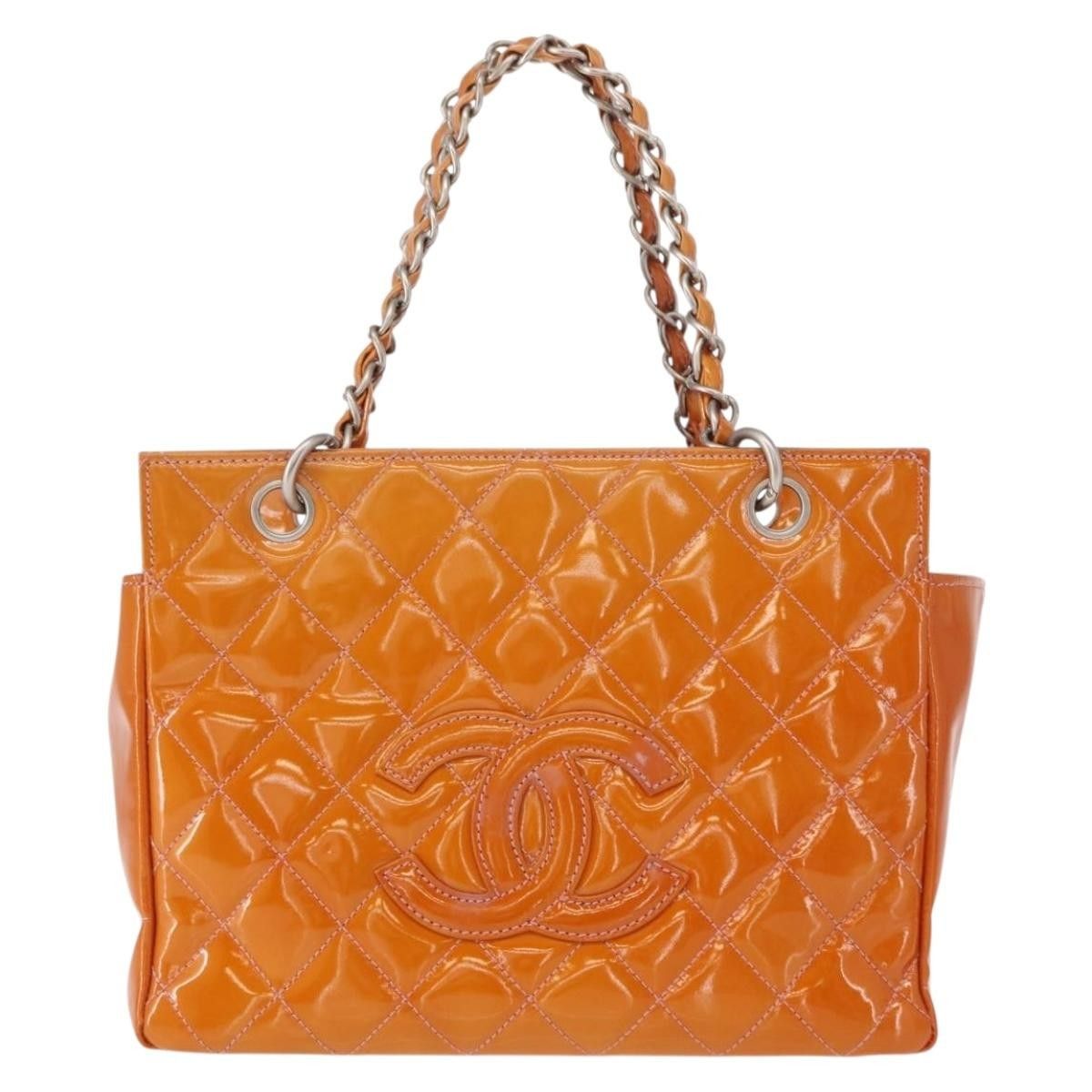 Chanel Chanel Vintage Petite Timeless Tote Quilted Patent Size ONE SIZE - 20 Thumbnail