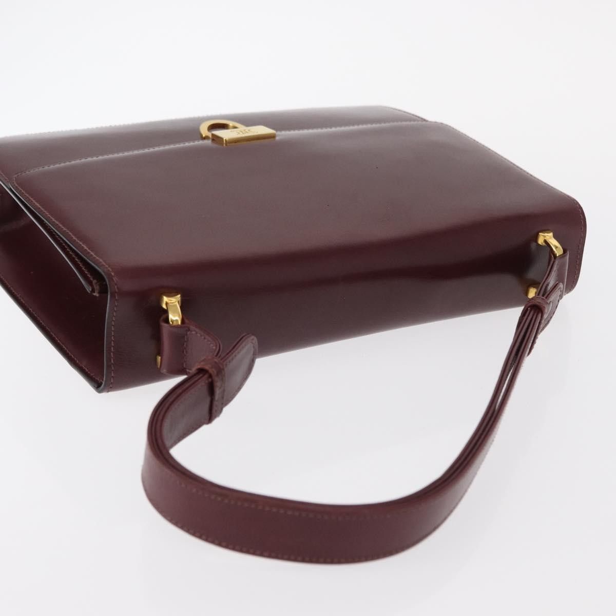 Celine Celine Vintage Flap Shoulder Bag Leather Size ONE SIZE - 15 Thumbnail