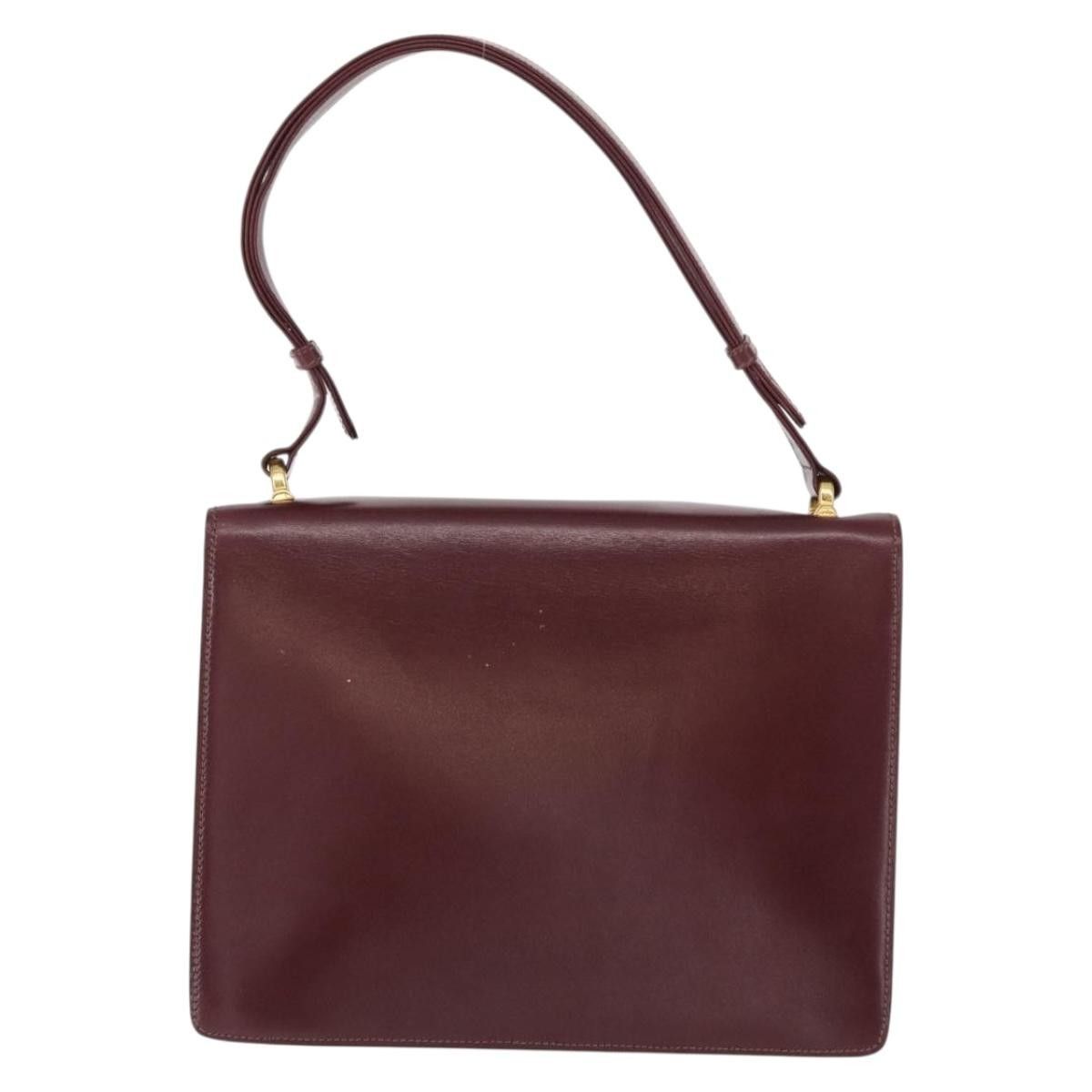 Celine Celine Vintage Flap Shoulder Bag Leather Size ONE SIZE - 2 Thumbnail