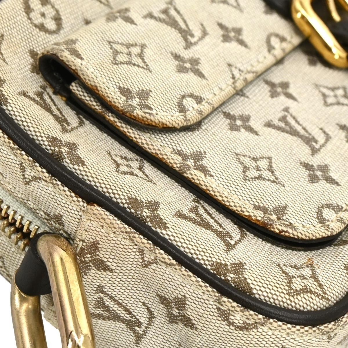 Louis Vuitton Louis Vuitton Juliette Crossbody Bag Mini Lin Size ONE SIZE - 9 Thumbnail