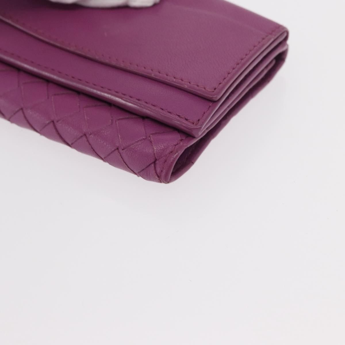 Bottega Veneta Bottega Veneta Trifold Wallet Intrecciato Leather Size ONE SIZE - 9 Thumbnail
