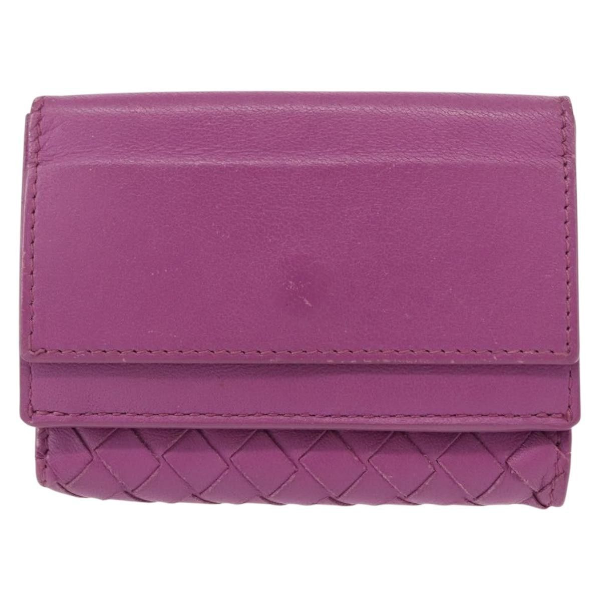 Bottega Veneta Bottega Veneta Trifold Wallet Intrecciato Leather Size ONE SIZE - 17 Thumbnail