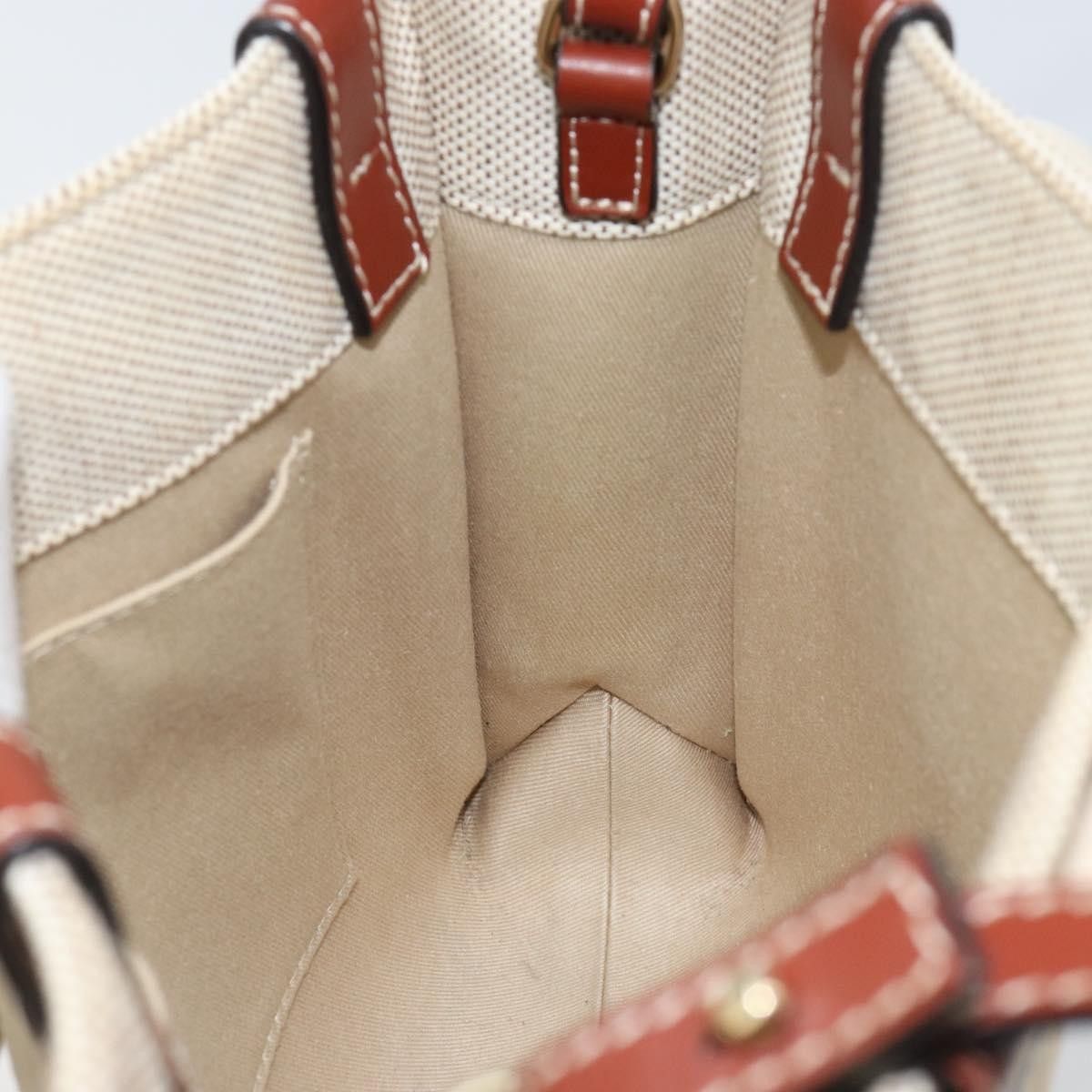 Chloe Chloe Woody Convertible Tote Canvas with Leather Size ONE SIZE - 17 Thumbnail