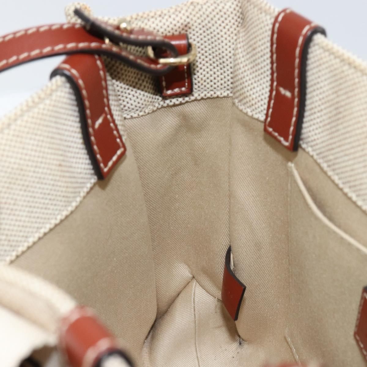 Chloe Chloe Woody Convertible Tote Canvas with Leather Size ONE SIZE - 18 Thumbnail
