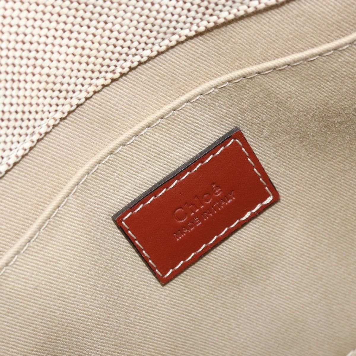 Chloe Chloe Woody Convertible Tote Canvas with Leather Size ONE SIZE - 6 Thumbnail