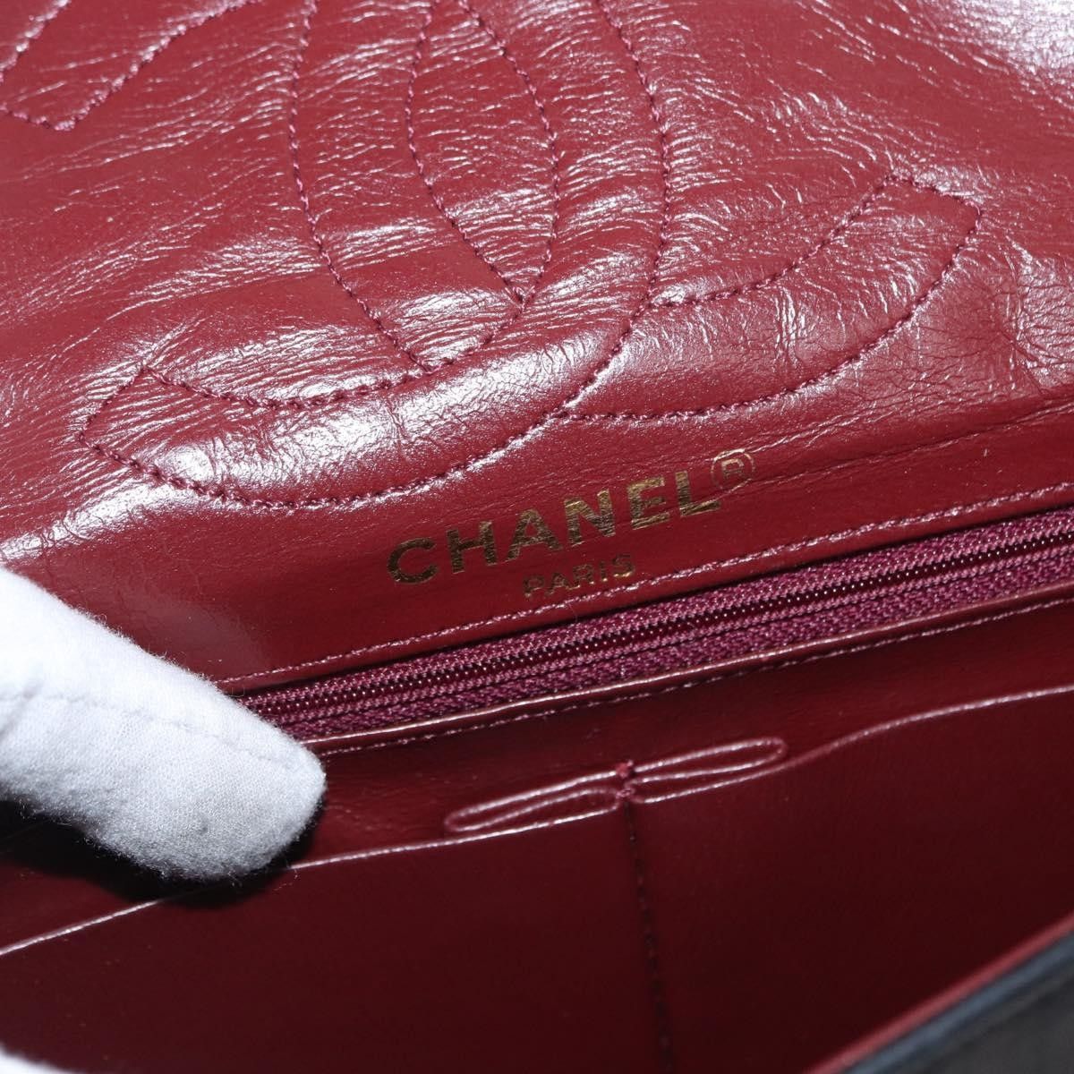 Chanel Chanel Vintage Two Tone CC Flap Bag Quilted Lambskin Size ONE SIZE - 6 Thumbnail