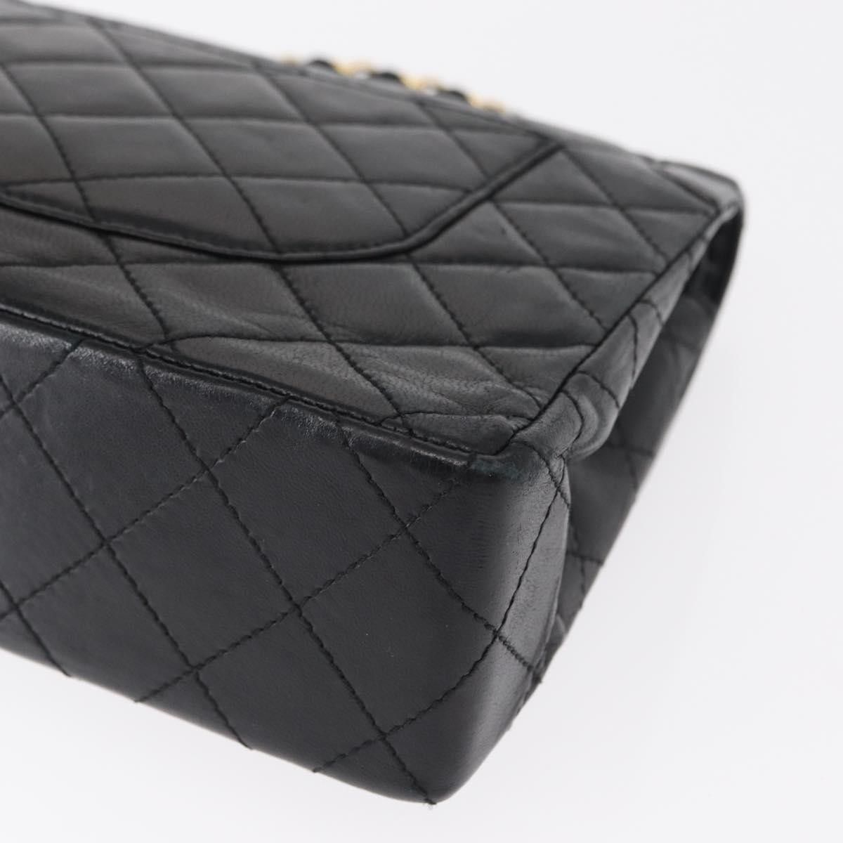 Chanel Chanel Vintage Two Tone CC Flap Bag Quilted Lambskin Size ONE SIZE - 12 Thumbnail