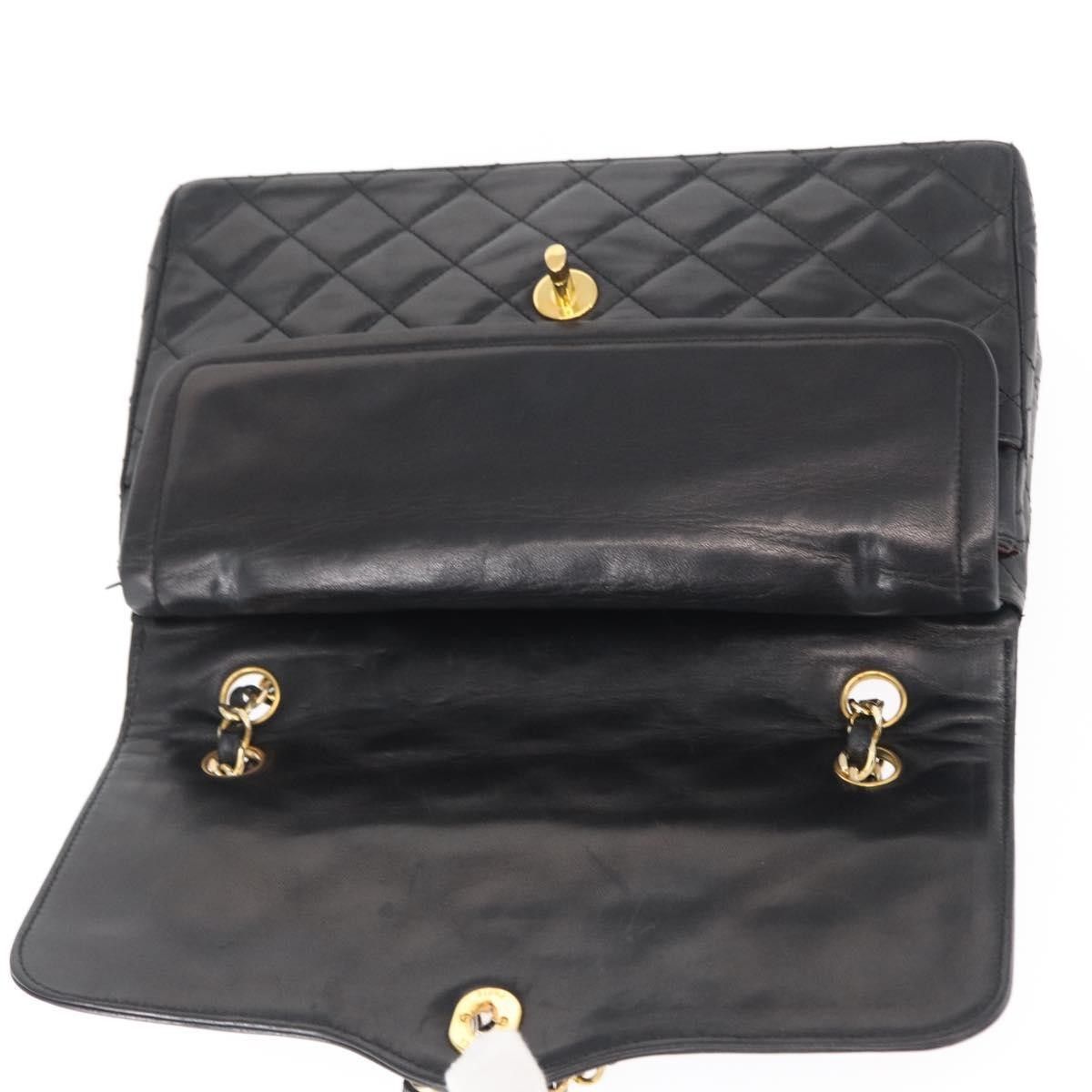 Chanel Chanel Vintage Two Tone CC Flap Bag Quilted Lambskin Size ONE SIZE - 19 Thumbnail