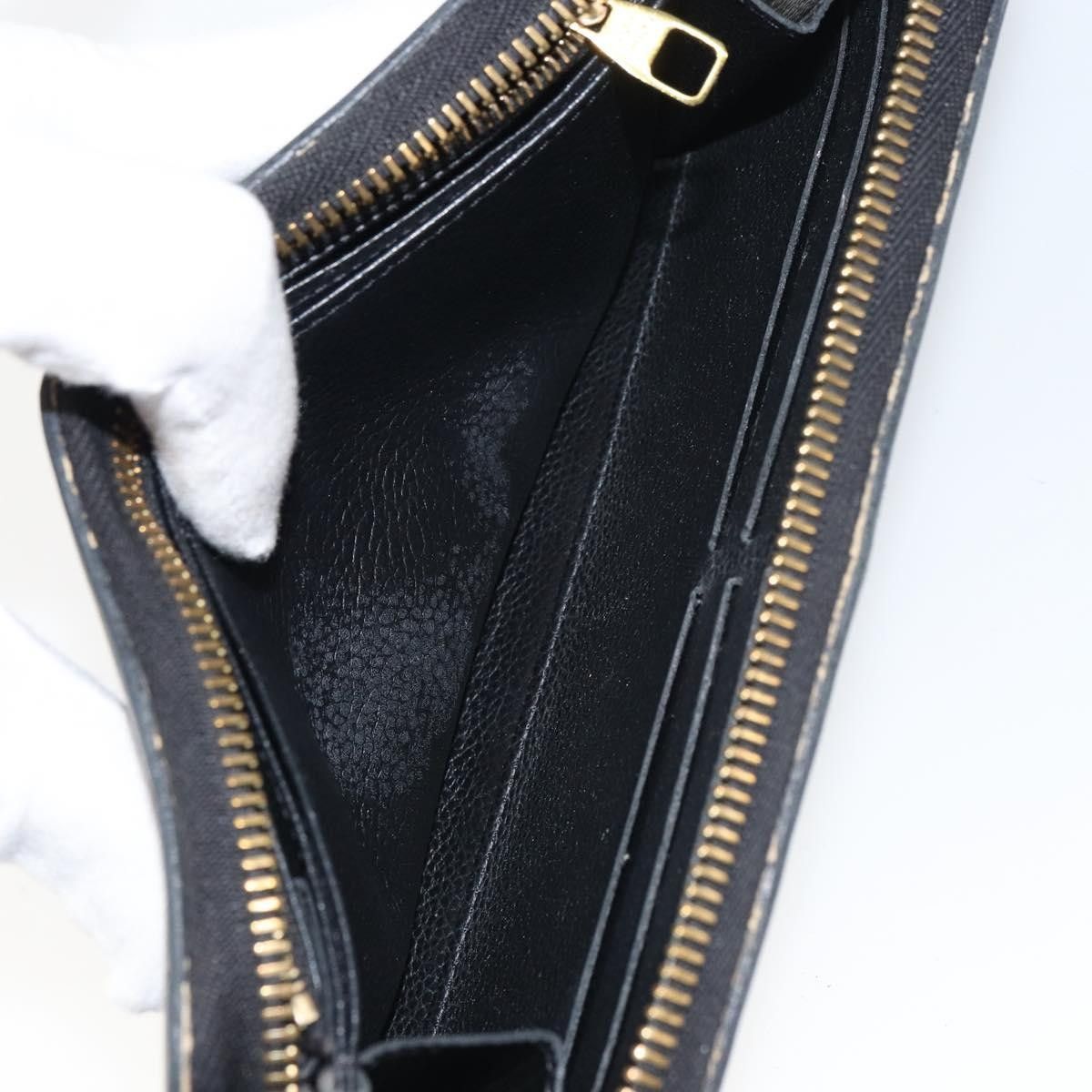 Louis Vuitton Louis Vuitton Zippy Wallet NM Leather Empreinte Size ONE SIZE - 21 Thumbnail