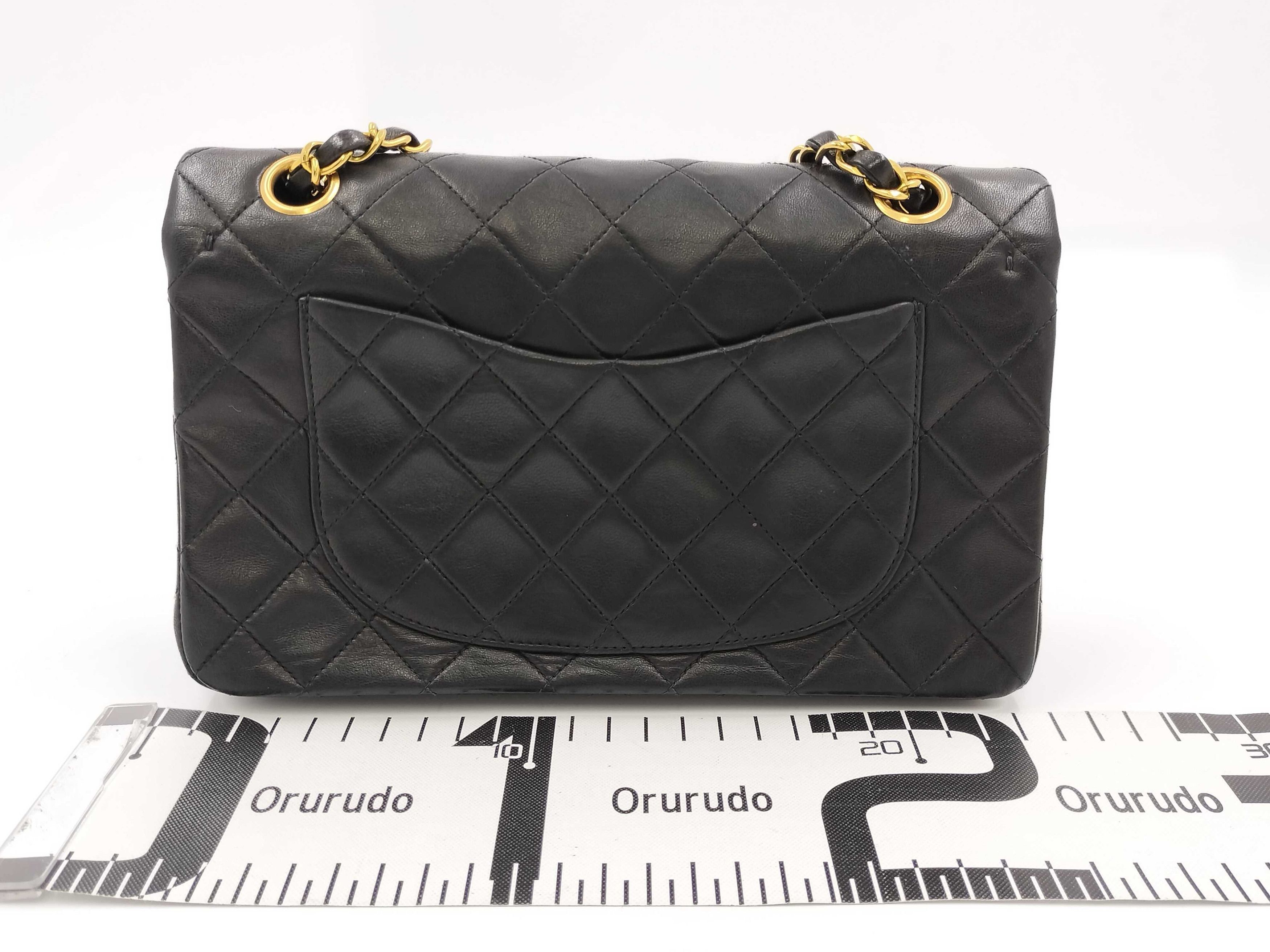 Chanel Chanel Vintage Classic Double Flap Bag Quilted Lambskin Size ONE SIZE - 2 Thumbnail
