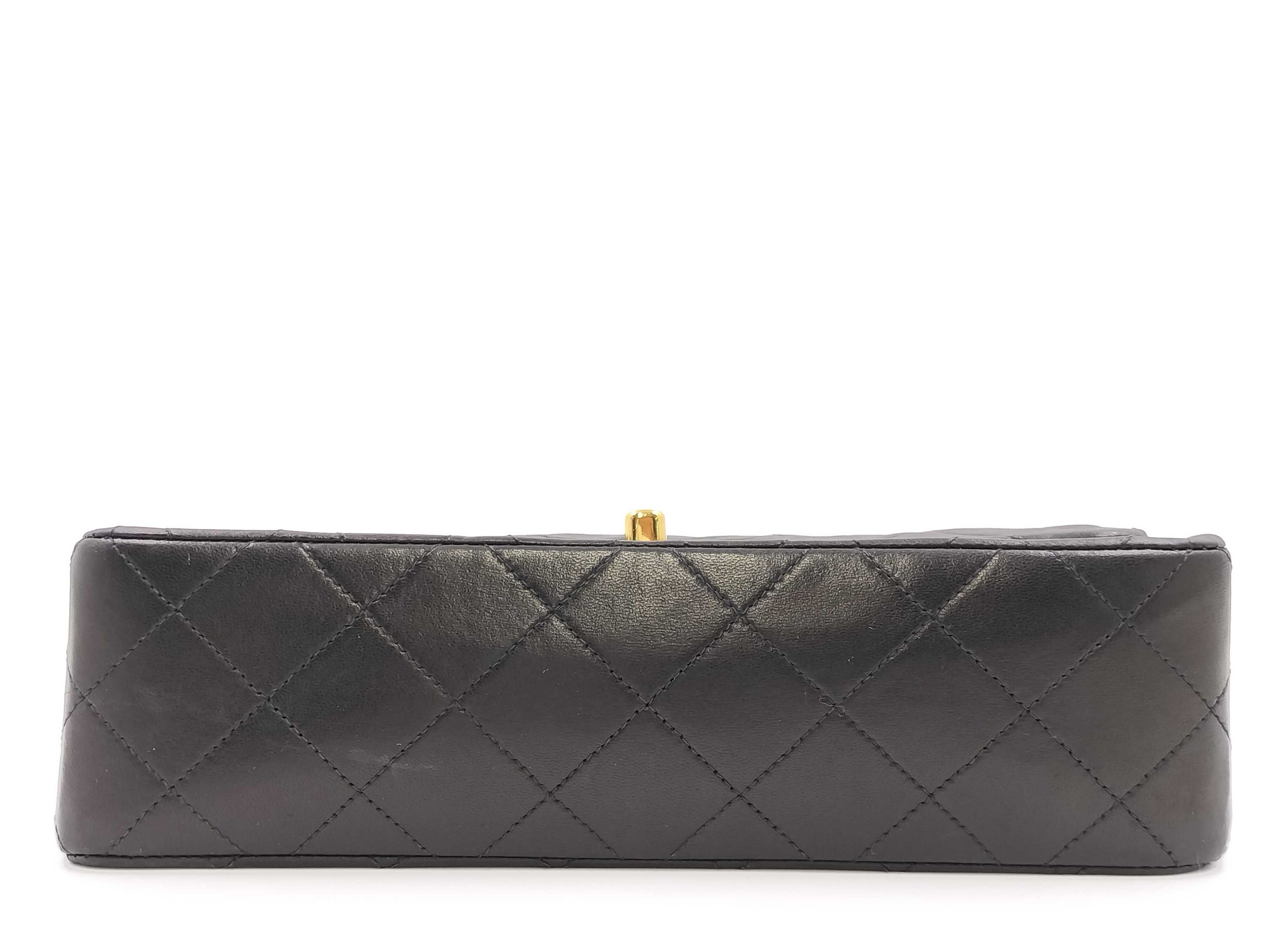 Chanel Chanel Vintage Classic Double Flap Bag Quilted Lambskin Size ONE SIZE - 6 Thumbnail