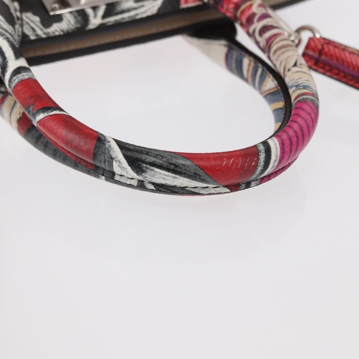 Salvatore Ferragamo Salvatore Ferragamo Studio Satchel Printed Leather Size ONE SIZE - 7 Thumbnail