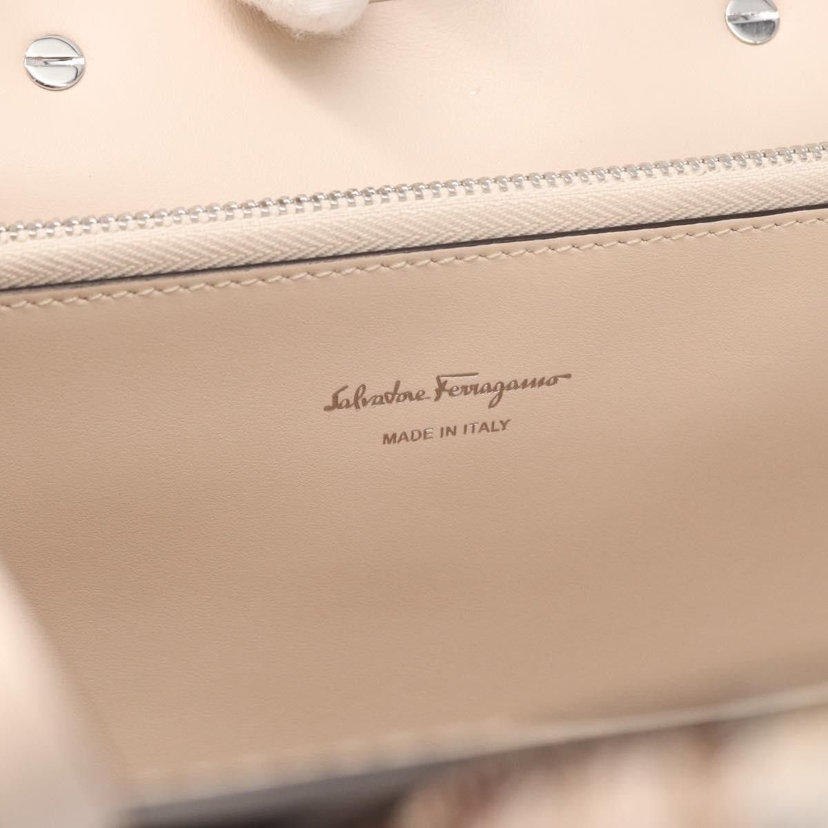 Salvatore Ferragamo Salvatore Ferragamo Studio Satchel Printed Leather Size ONE SIZE - 6 Thumbnail