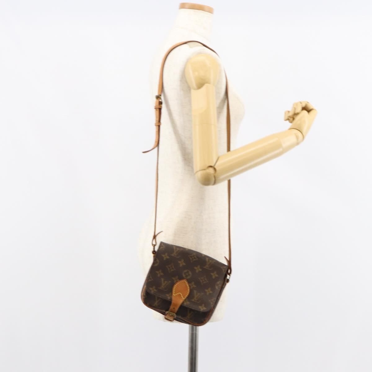 Louis Vuitton Louis Vuitton Cartouchiere Handbag Monogram Canvas Size ONE SIZE - 13 Thumbnail