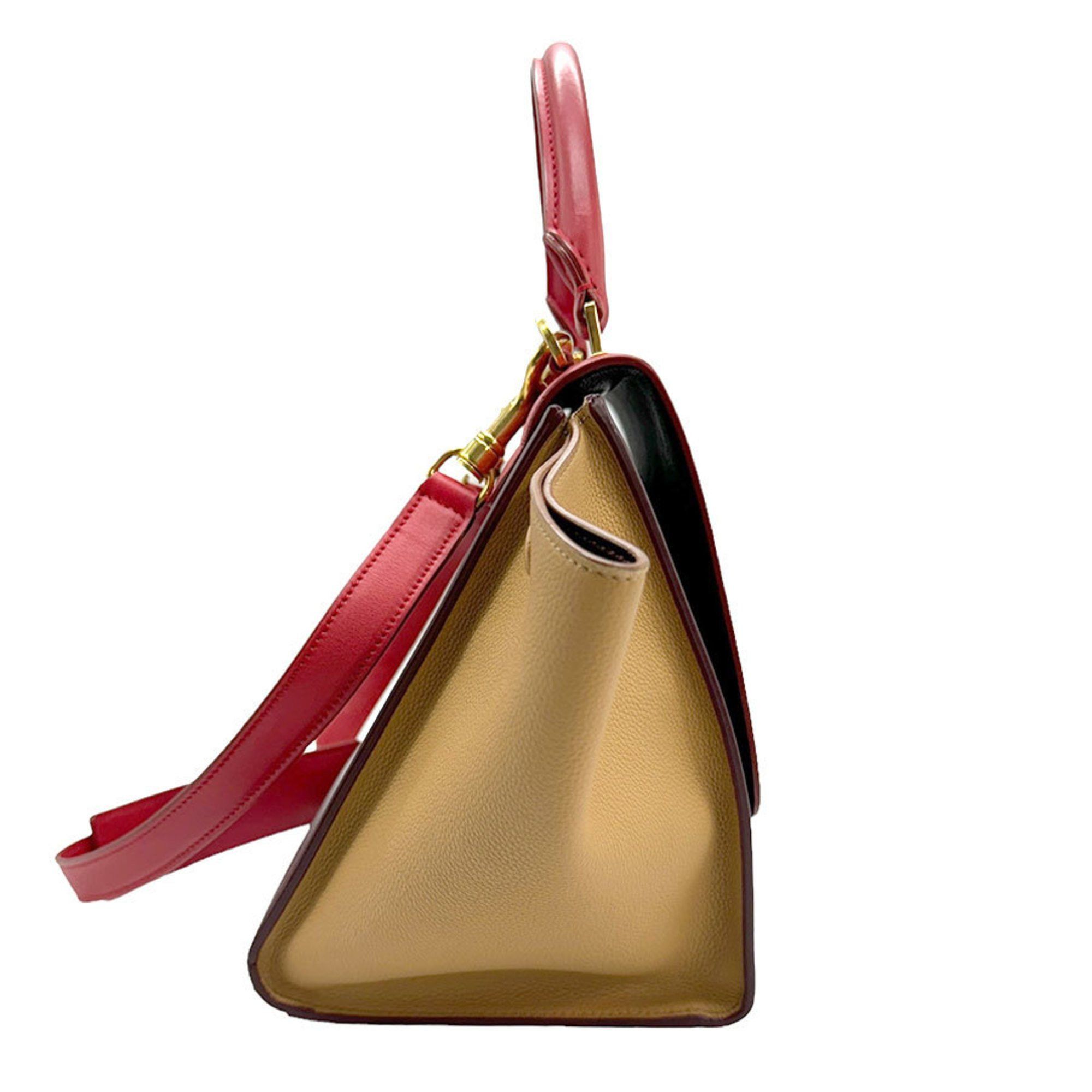Celine Celine Tricolor Trapeze Bag Leather Size ONE SIZE - 3 Thumbnail
