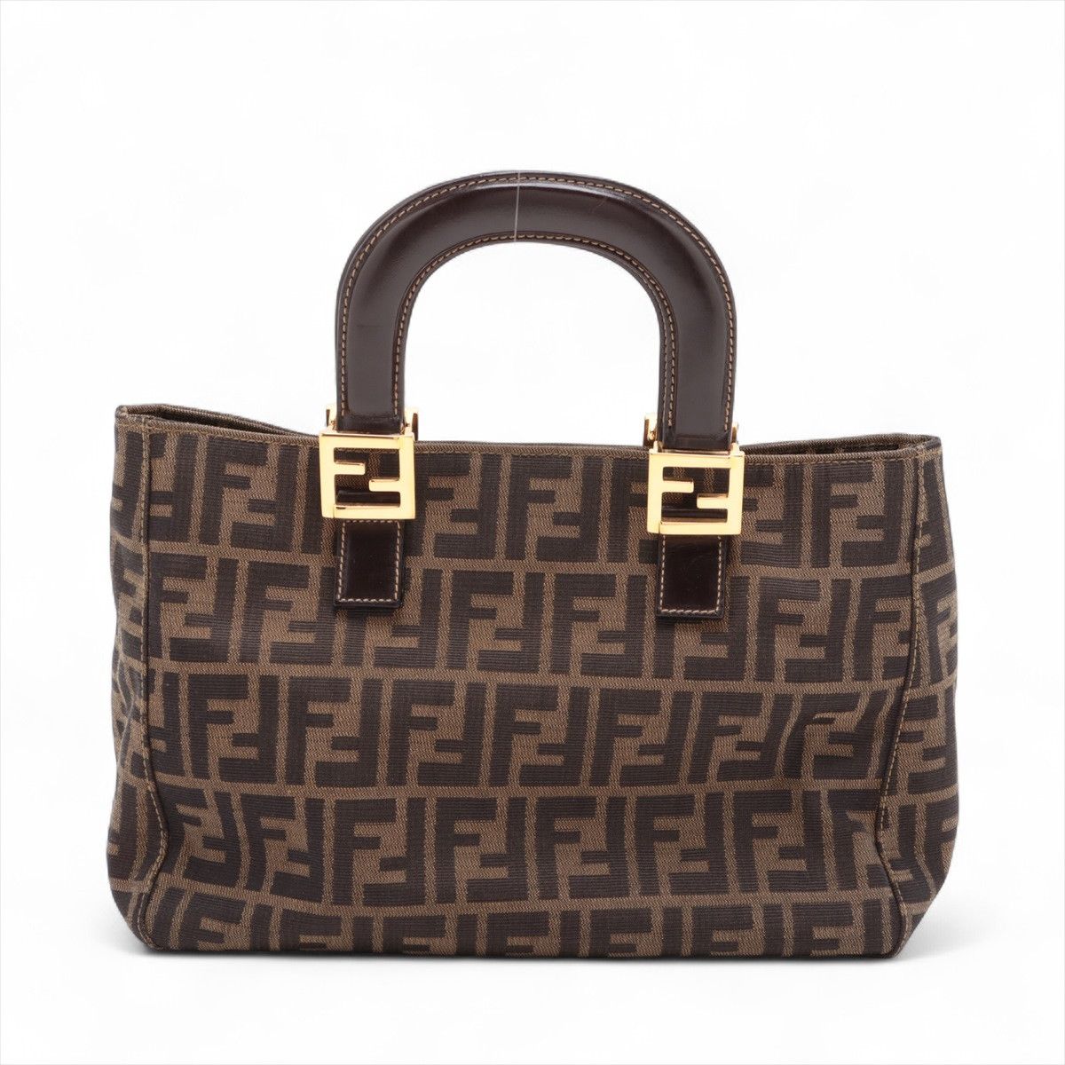 Fendi Fendi Vintage Zucca Handbag Zucca Size ONE SIZE - 2 Thumbnail