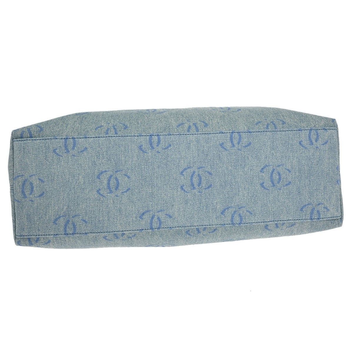 Chanel Chanel Vintage CC Shoulder Bag Denim Size ONE SIZE - 8 Thumbnail