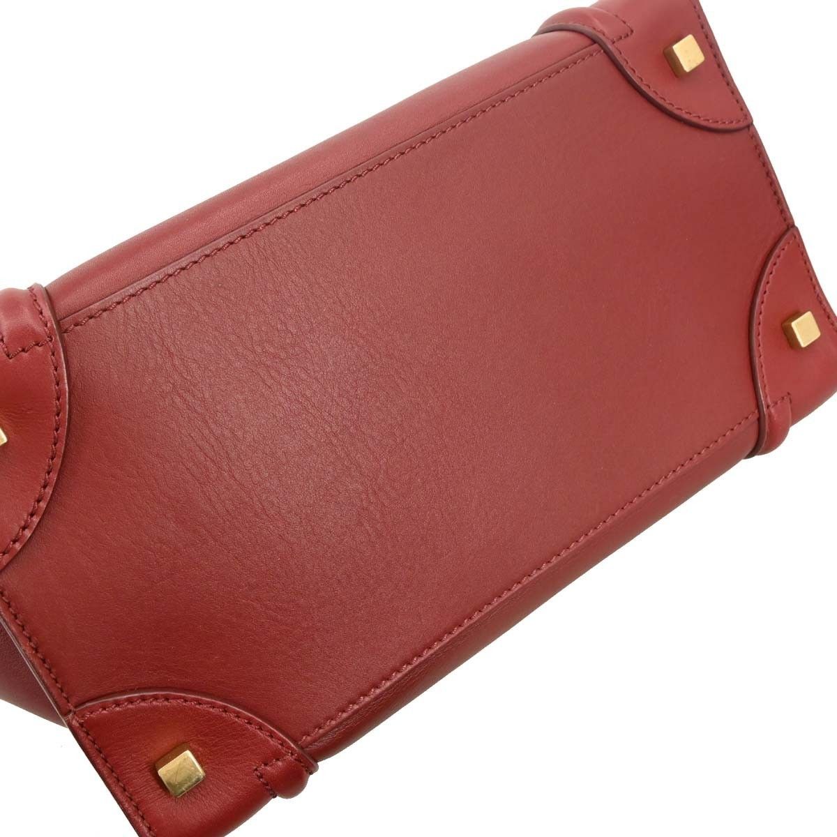 Celine Celine Luggage Bag Smooth Leather Size ONE SIZE - 8 Thumbnail